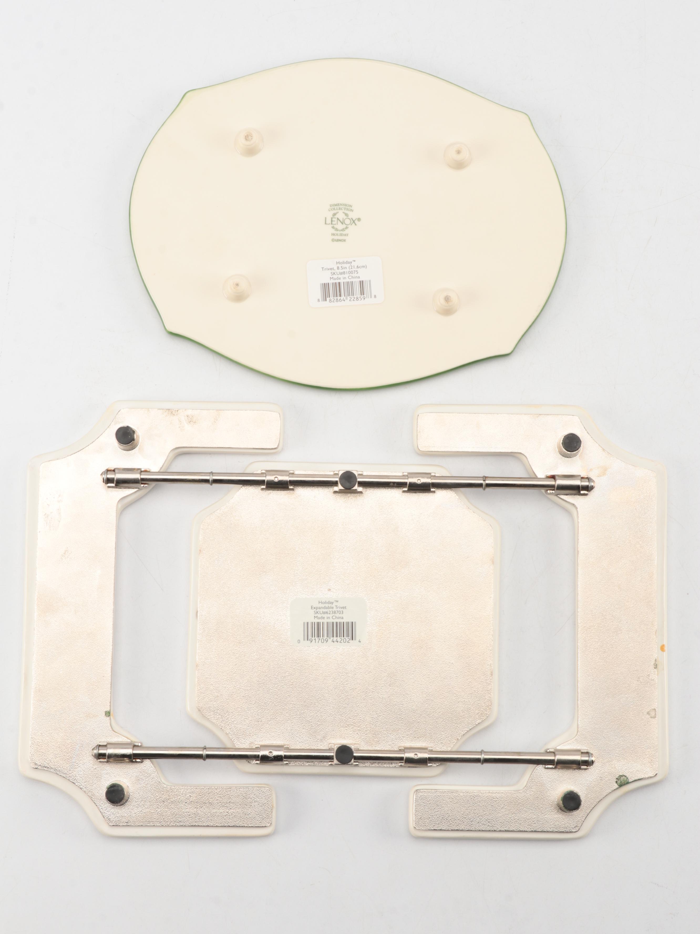 Lenox "Holiday" Serving Pieces and Table Accessories