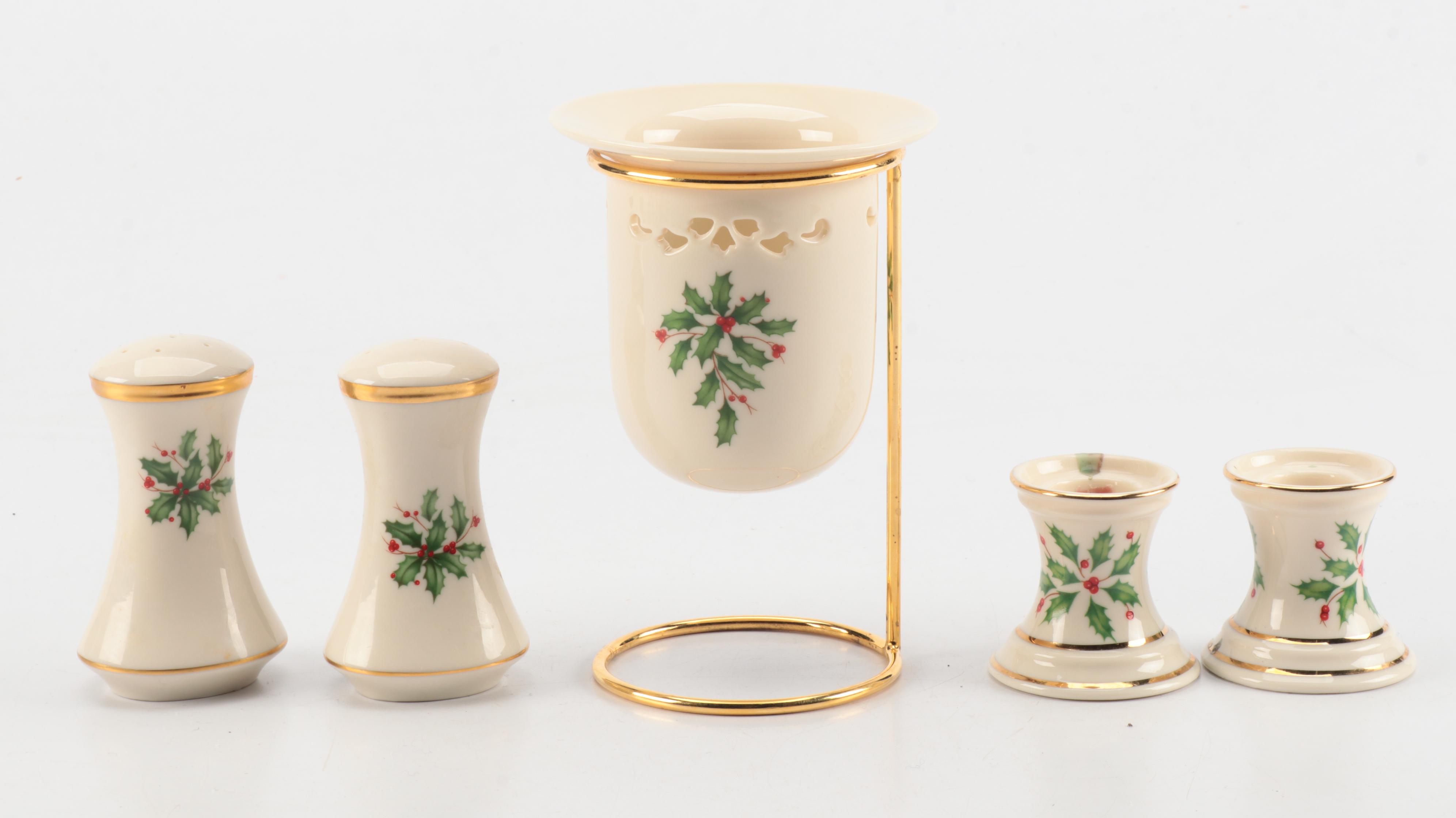 Lenox "Holiday" Serving Pieces and Table Accessories