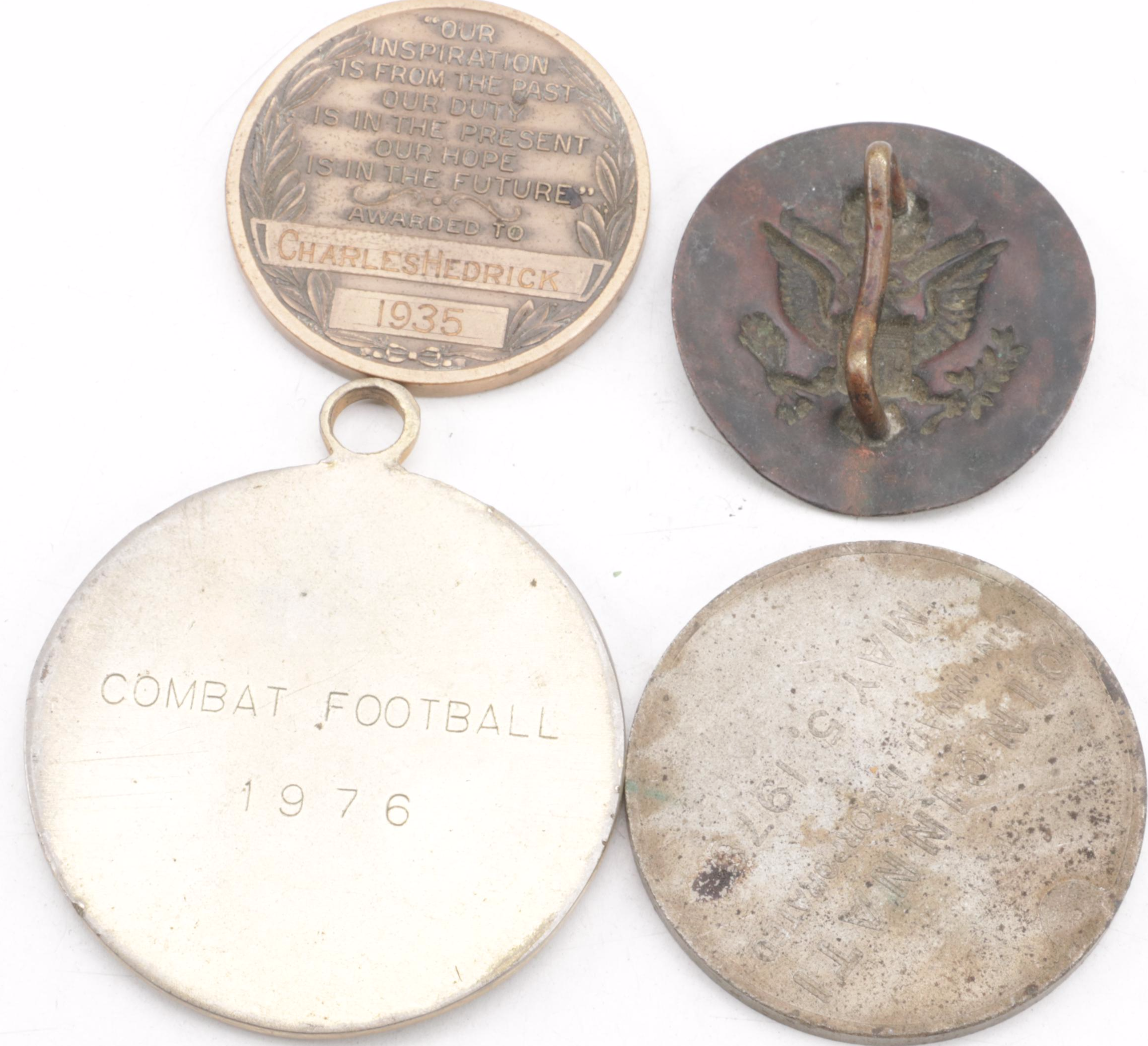 World War II with Other Medals, Pinbacks, Stamps and More