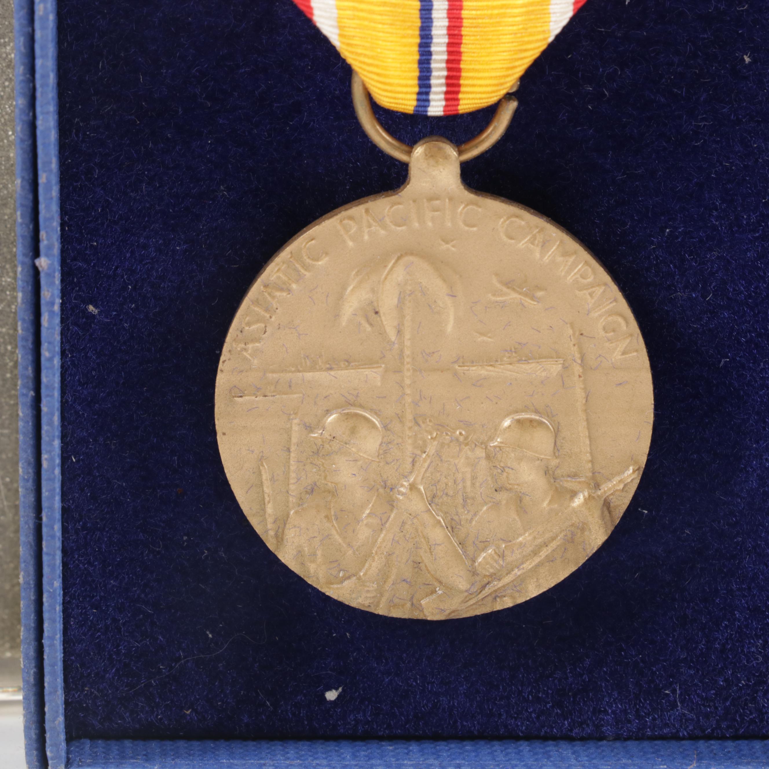 World War II with Other Medals, Pinbacks, Stamps and More