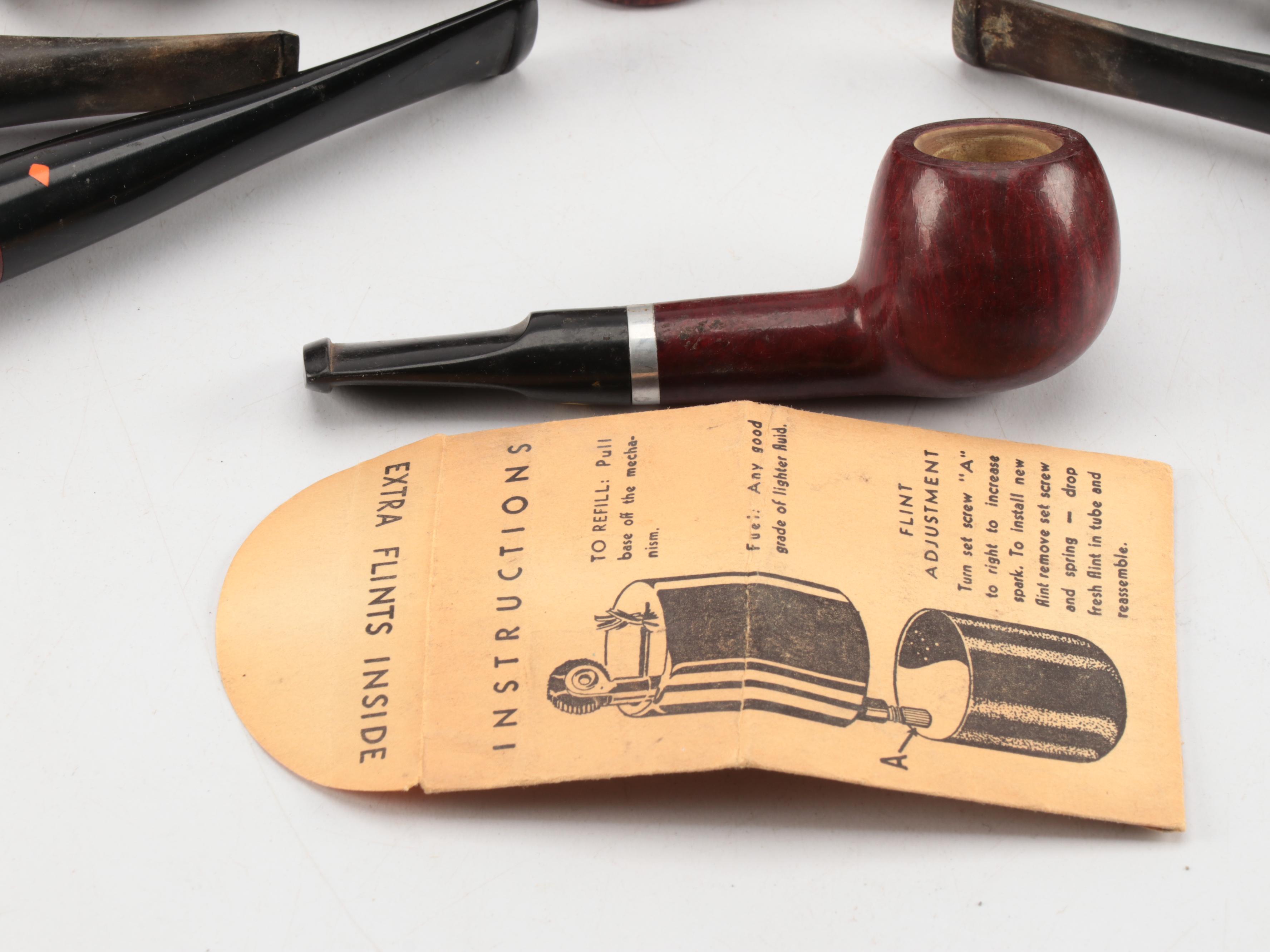 Briar, Burl Wood and Other Tobacco Pipes