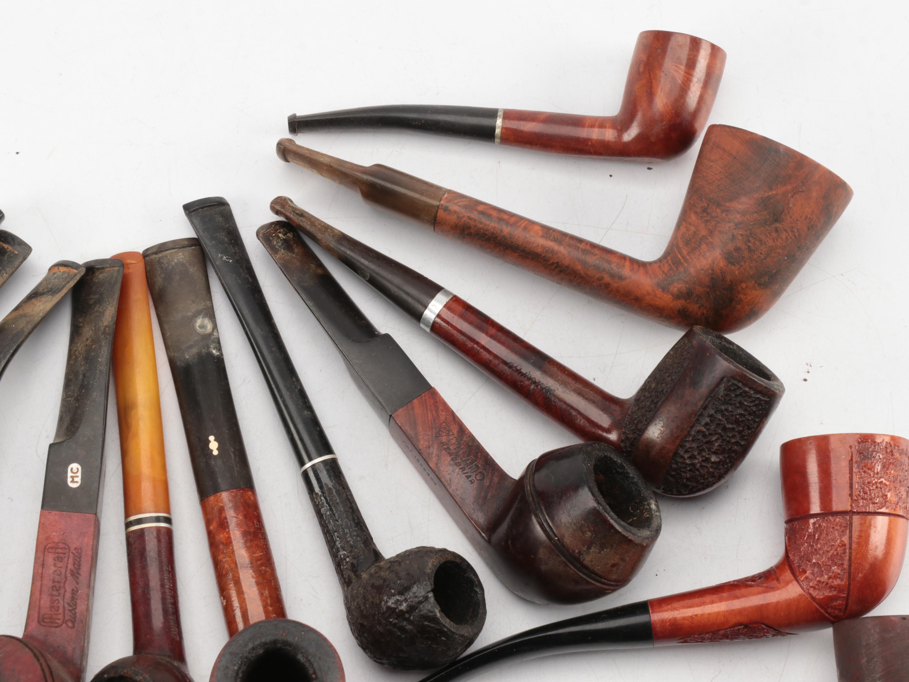 Briar, Burl Wood and Other Tobacco Pipes