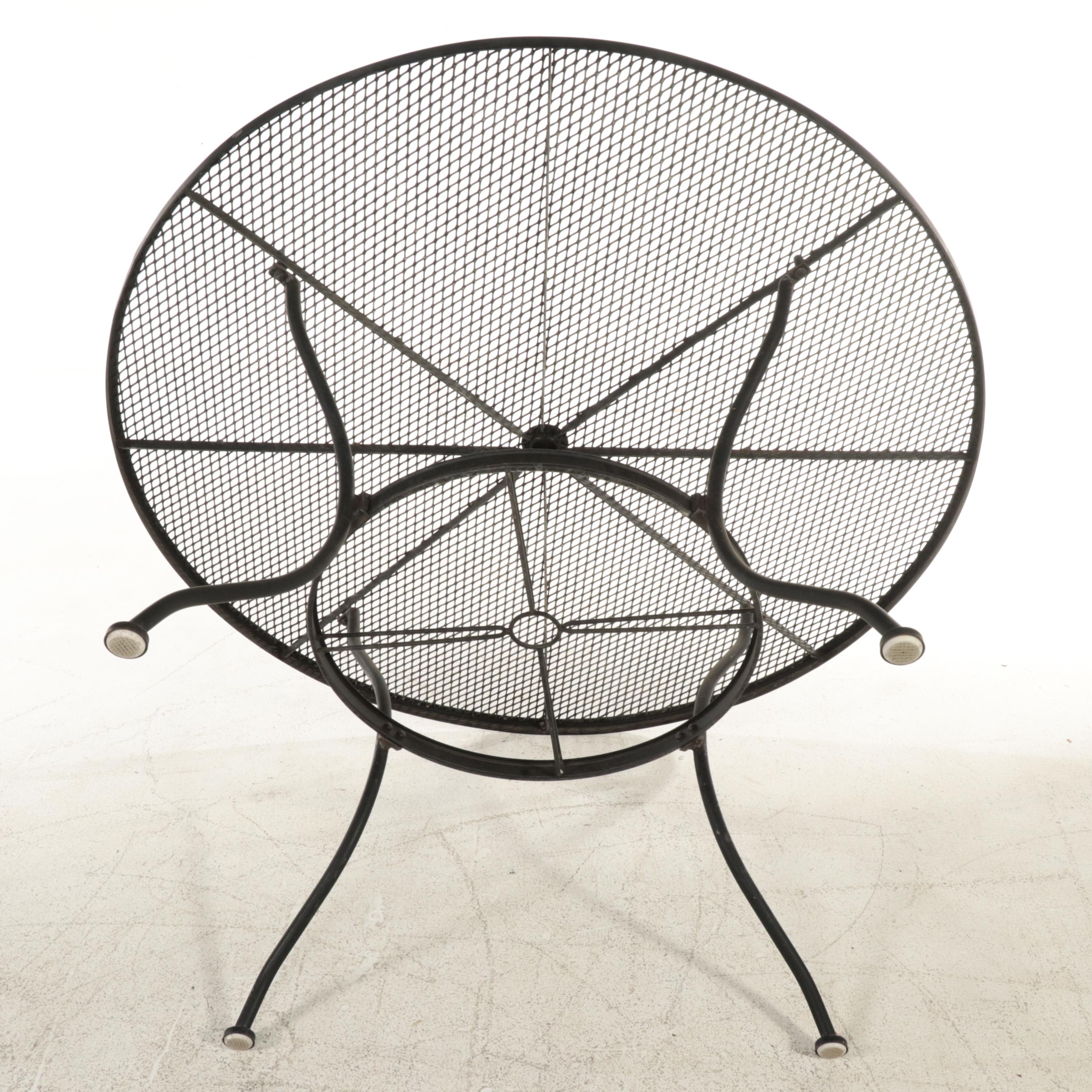 Five-Piece Wrought Iron Patio Dining Set