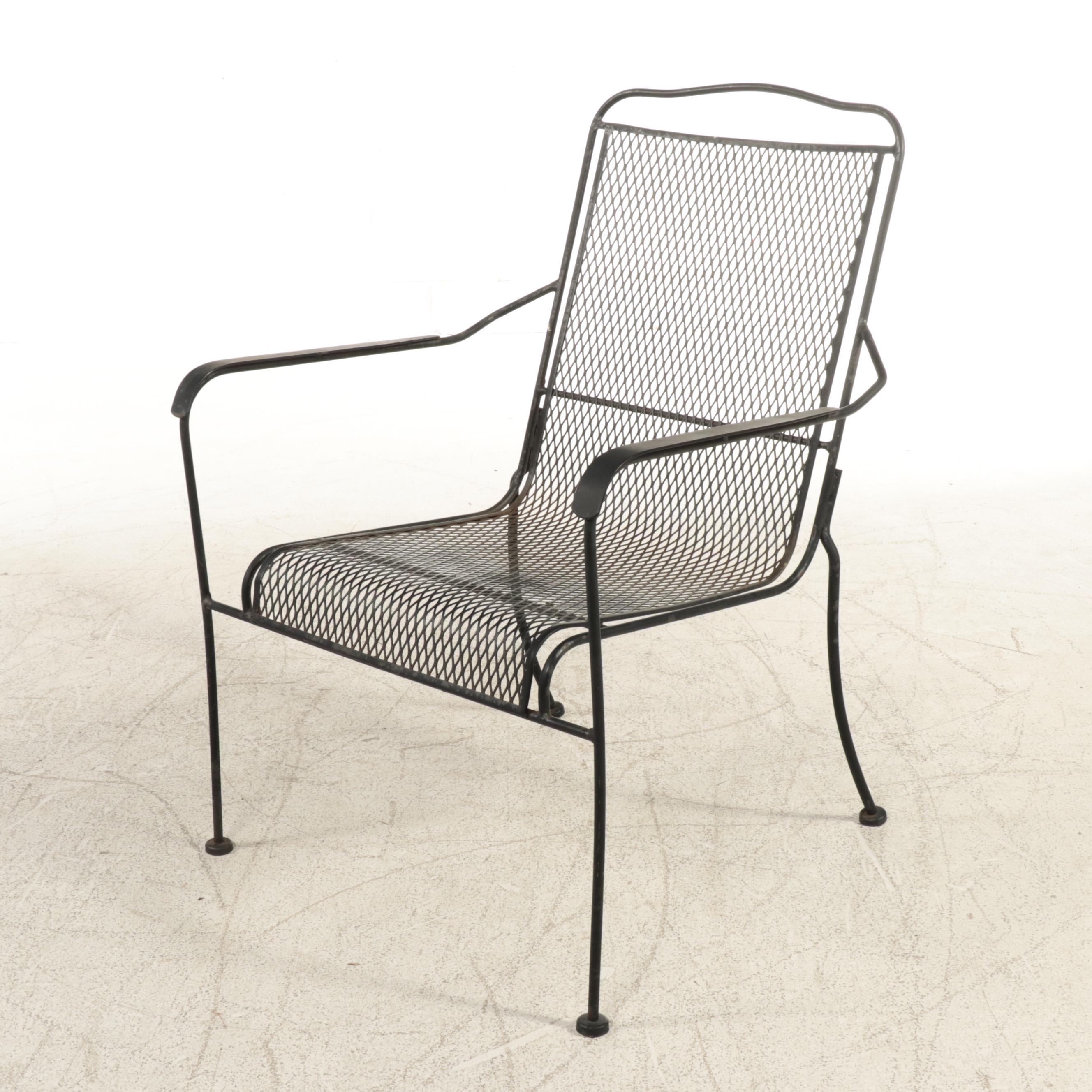 Five-Piece Wrought Iron Patio Dining Set