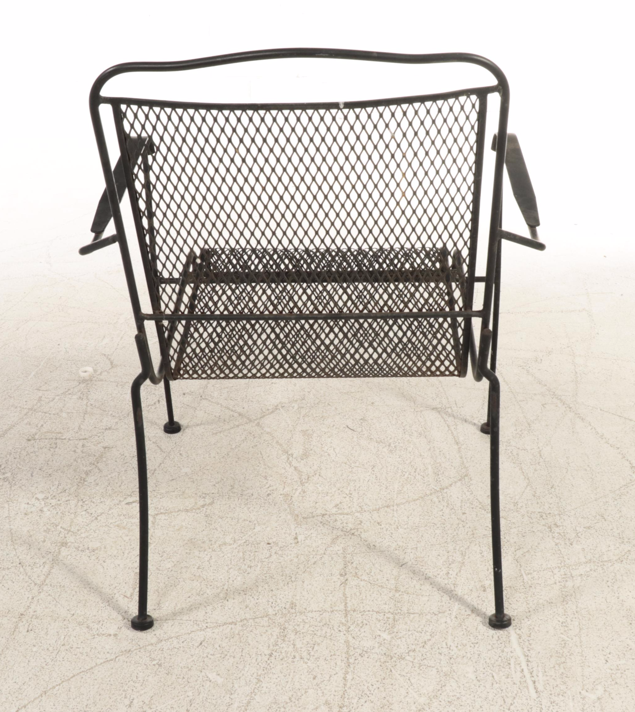 Five-Piece Wrought Iron Patio Dining Set