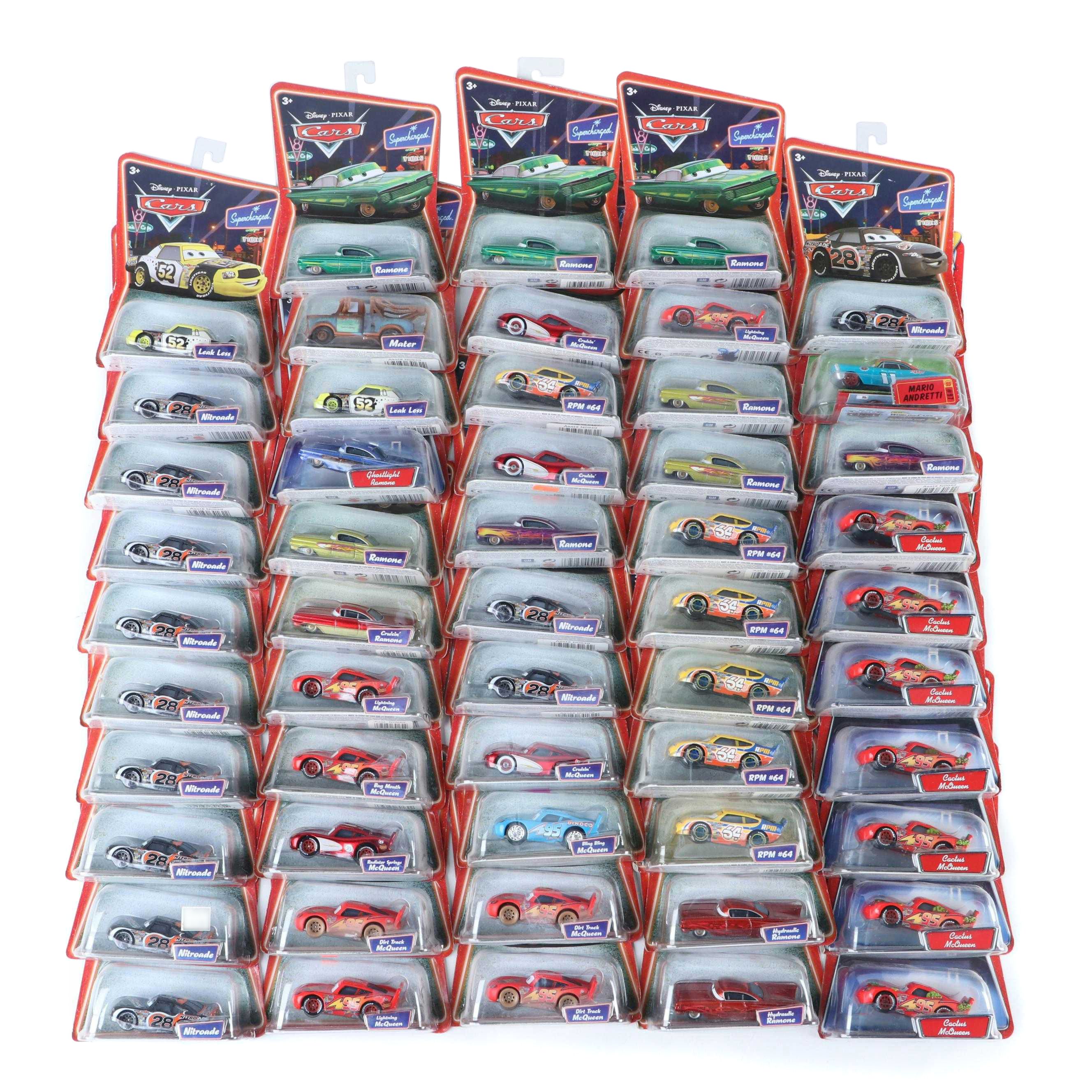Disney Cars Nitroade, Lighting McQueen, Ramone, Cactus McQueen and More Toy Cars