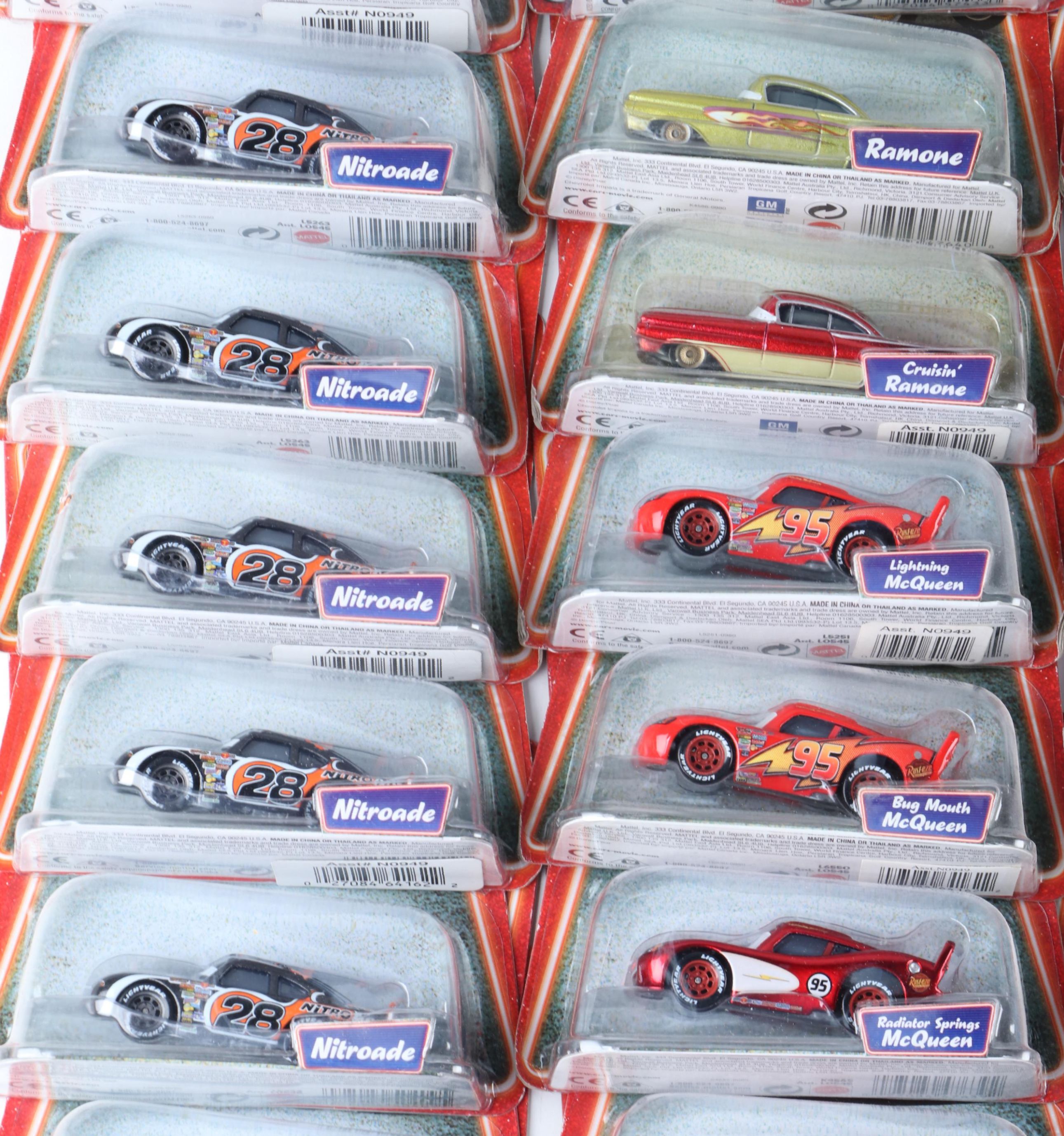 Disney Cars Nitroade, Lighting McQueen, Ramone, Cactus McQueen and More Toy Cars