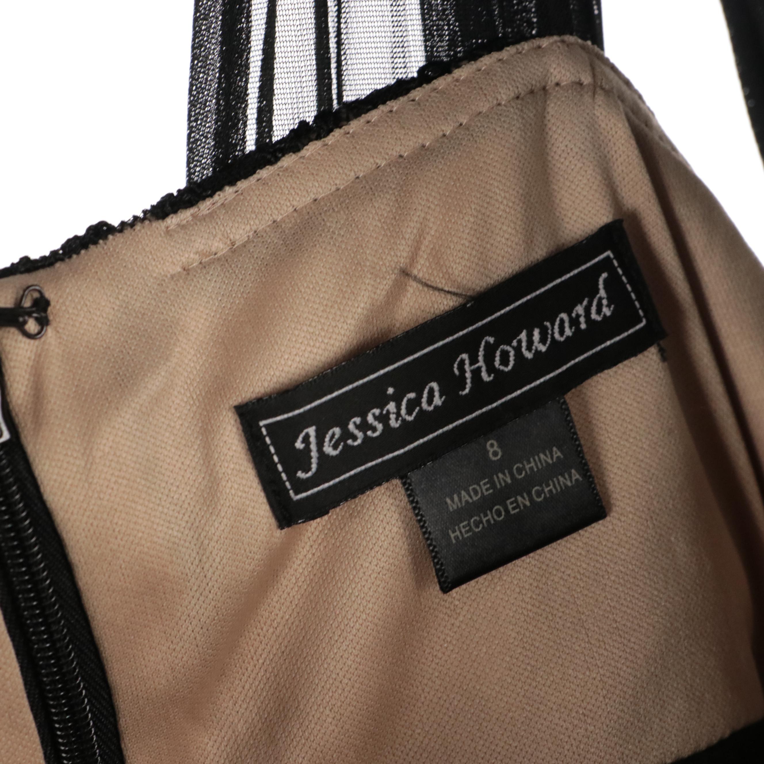 Jessica Howard and Robert Rodriguez Black Party Dresses with Style & Co. Blouse