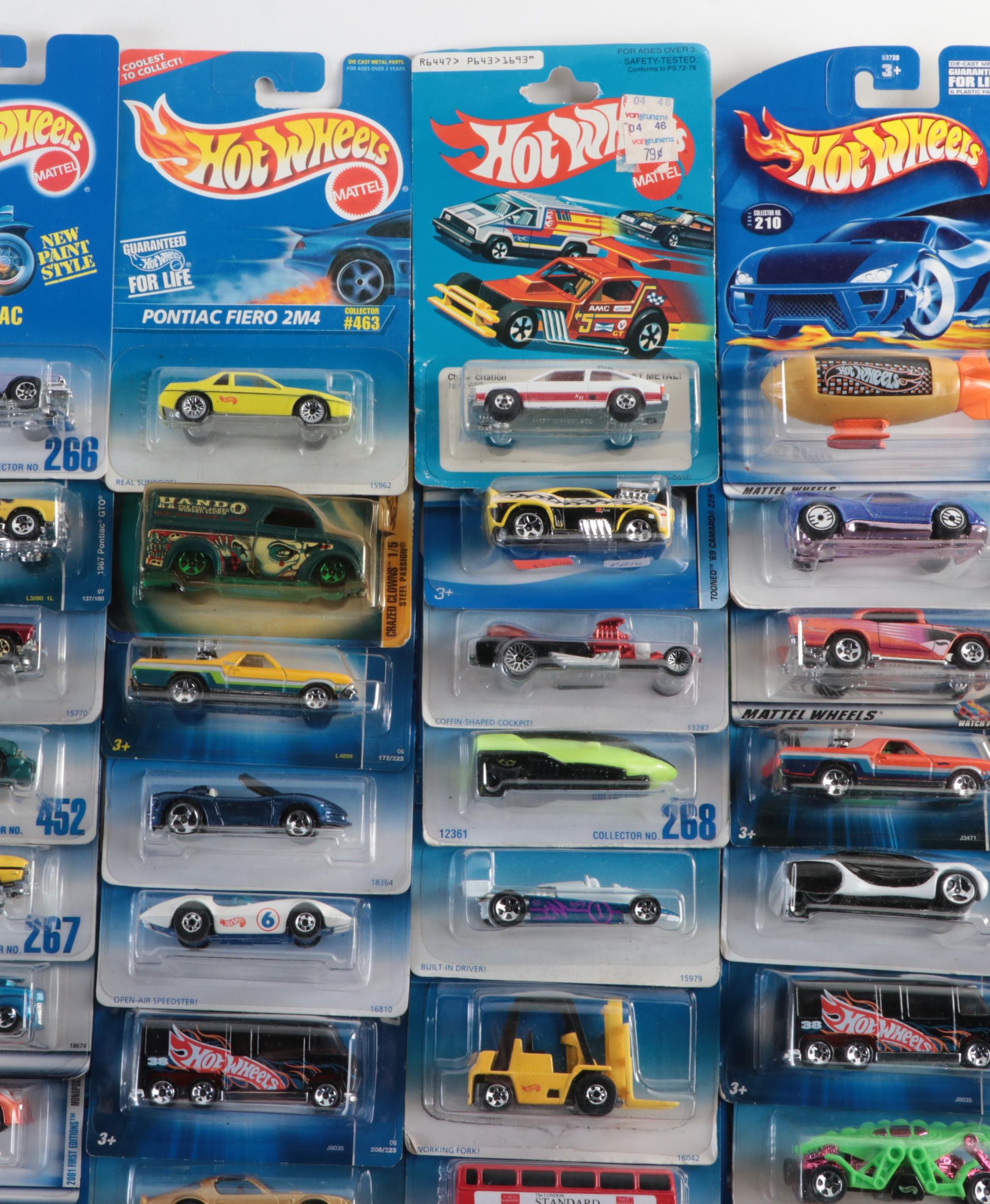 Hot Wheels '59 Cadillac, Pontiac Fiero, Porsche 930 and More Toy Cars