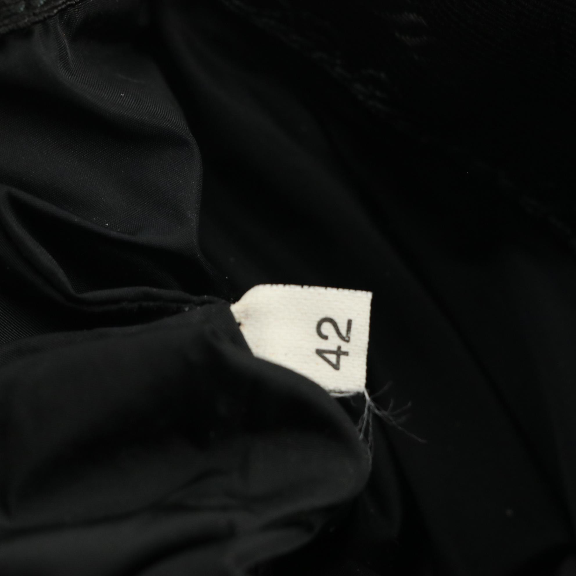 Prada Logo Jacquard Travel Pouch