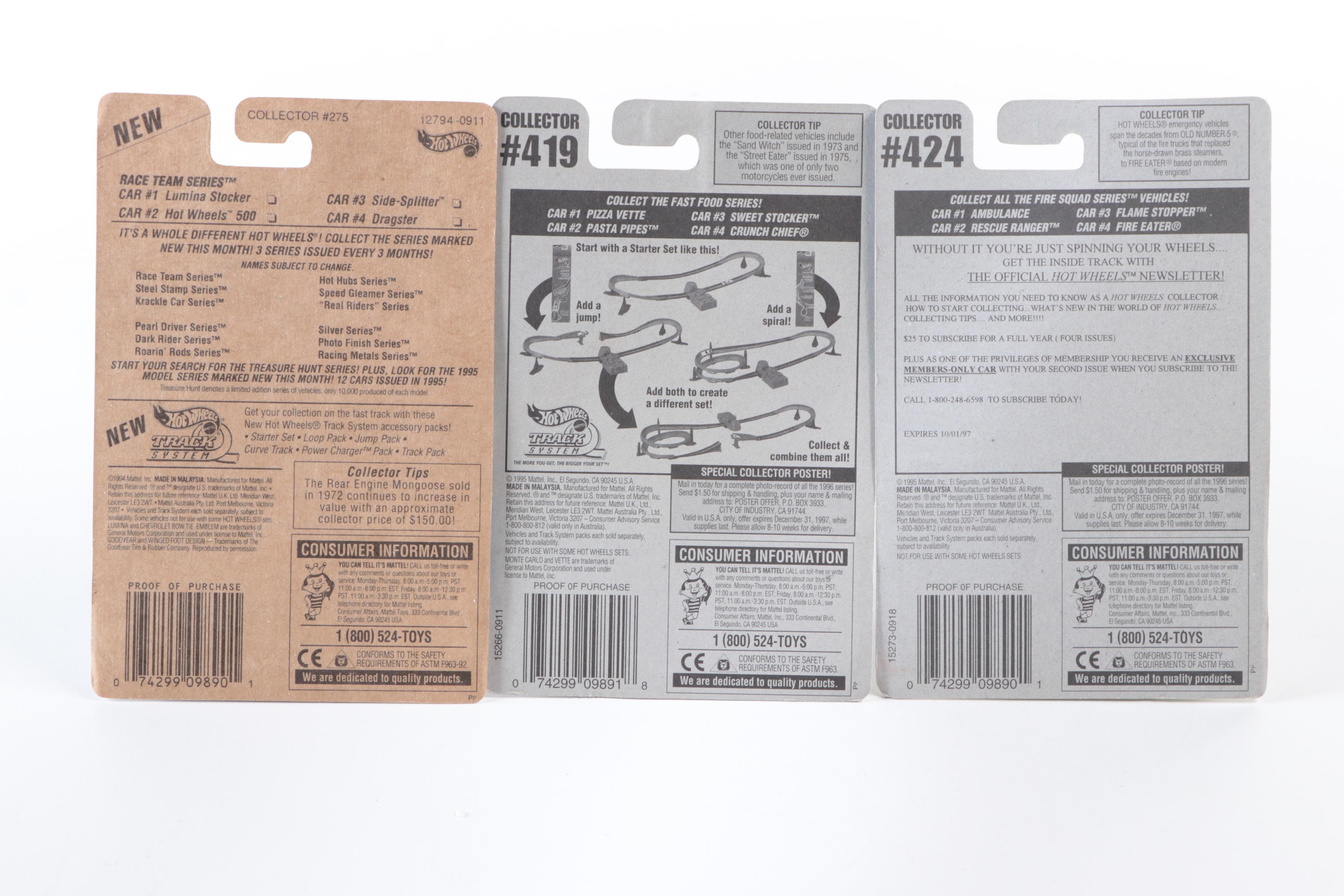 Hot Wheels Race Team, Game Over. Mixed Signals and More Toy Cars