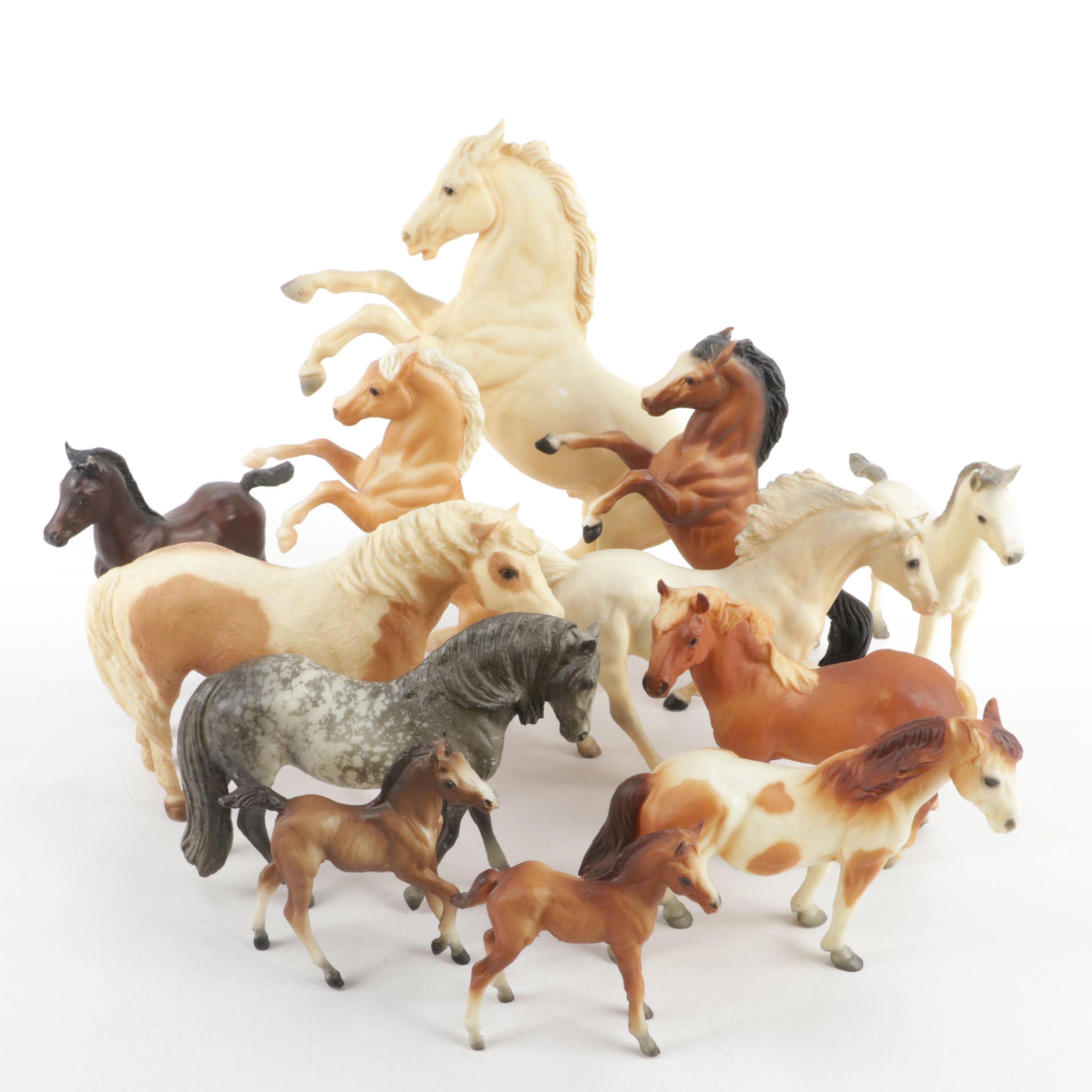 Breyer Rearing Stallions, Ponies, Foals and Other Toy Horses
