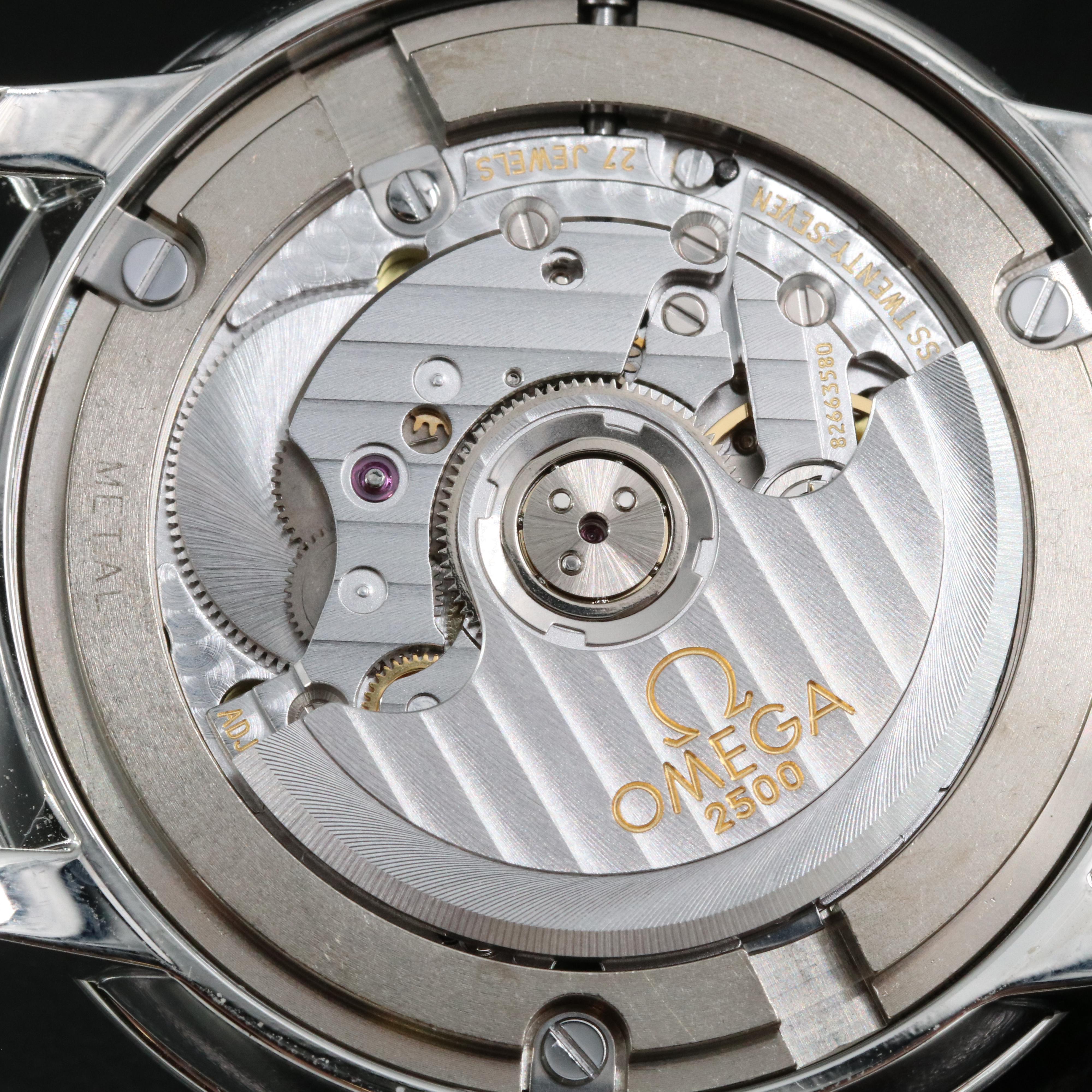 2007 Omega DeVille Co-Axial Chronometer Date Watch
