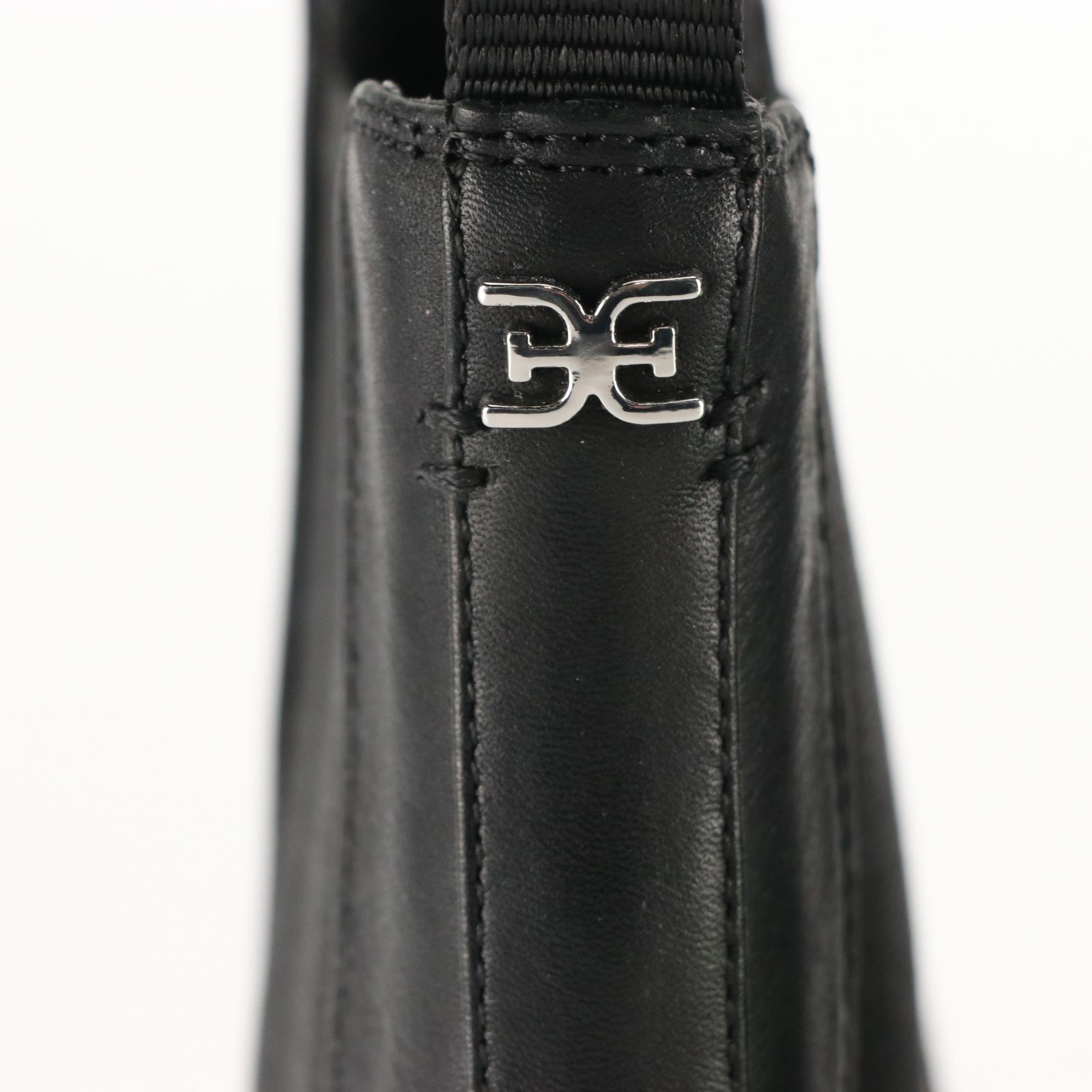 Sam Edelman Black Leather Waterproof Laguna Boots, New in Box