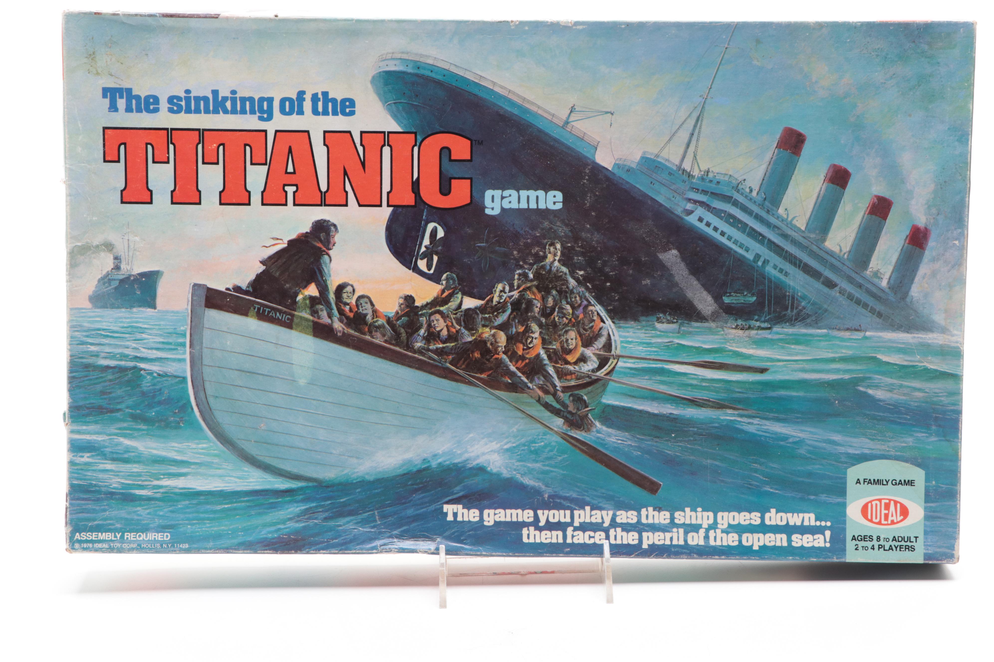 "A Night to Remember" by Walter Lord with Titanic Board Game and More