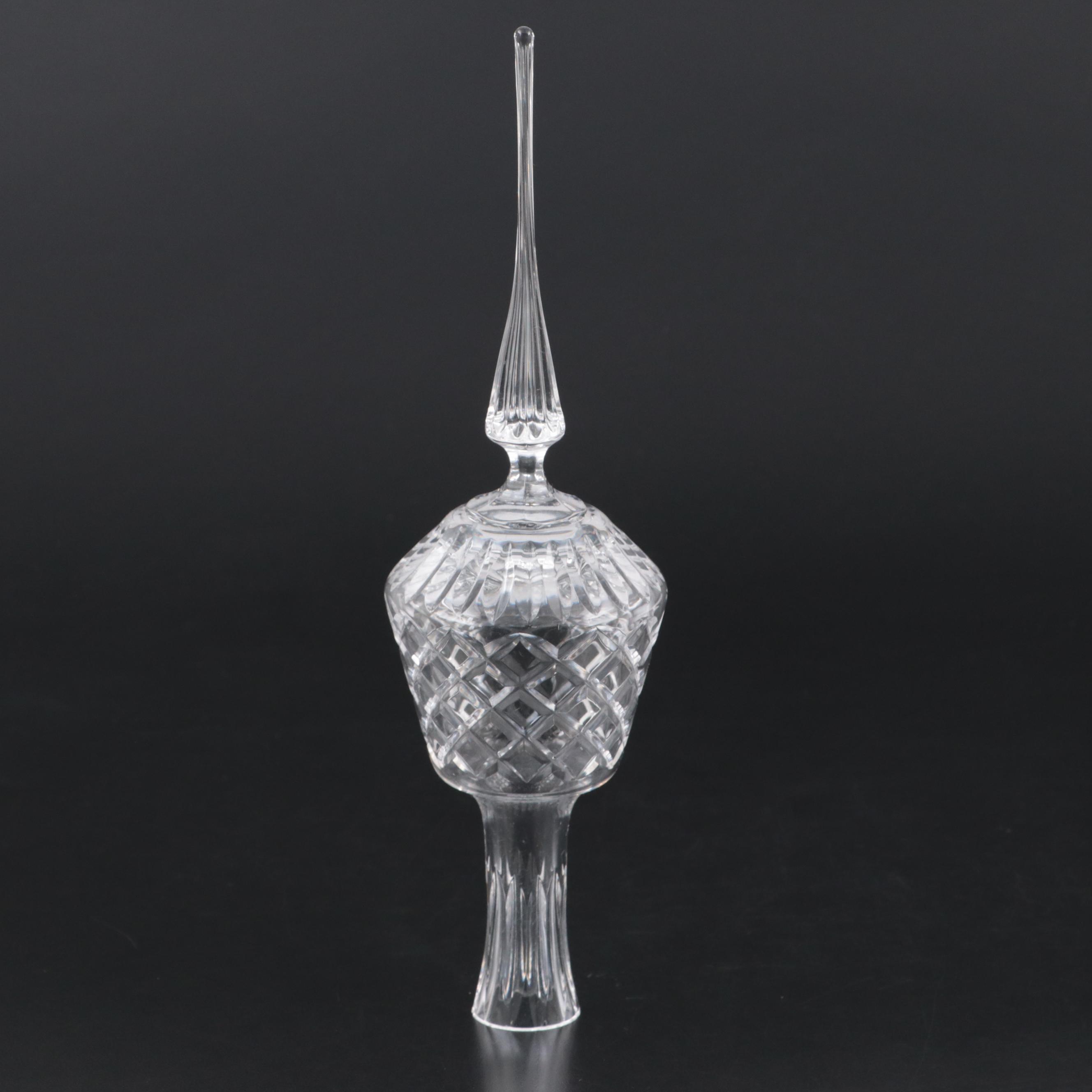 Lenox Bone China Lantern with Snuffer and Crystal Tree Topper EBTH