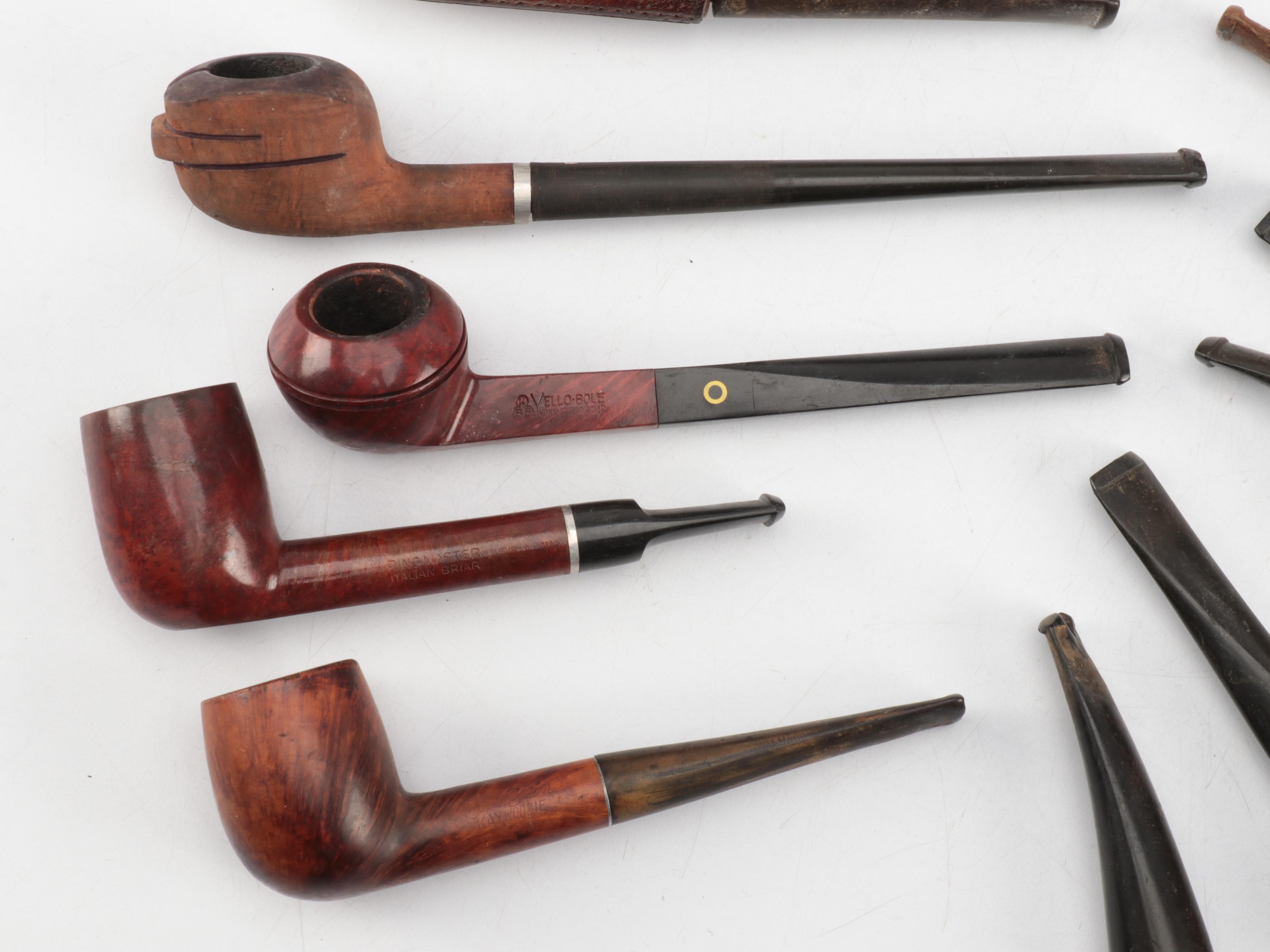 Burl Wood, Briar and Other Tobacco Pipes