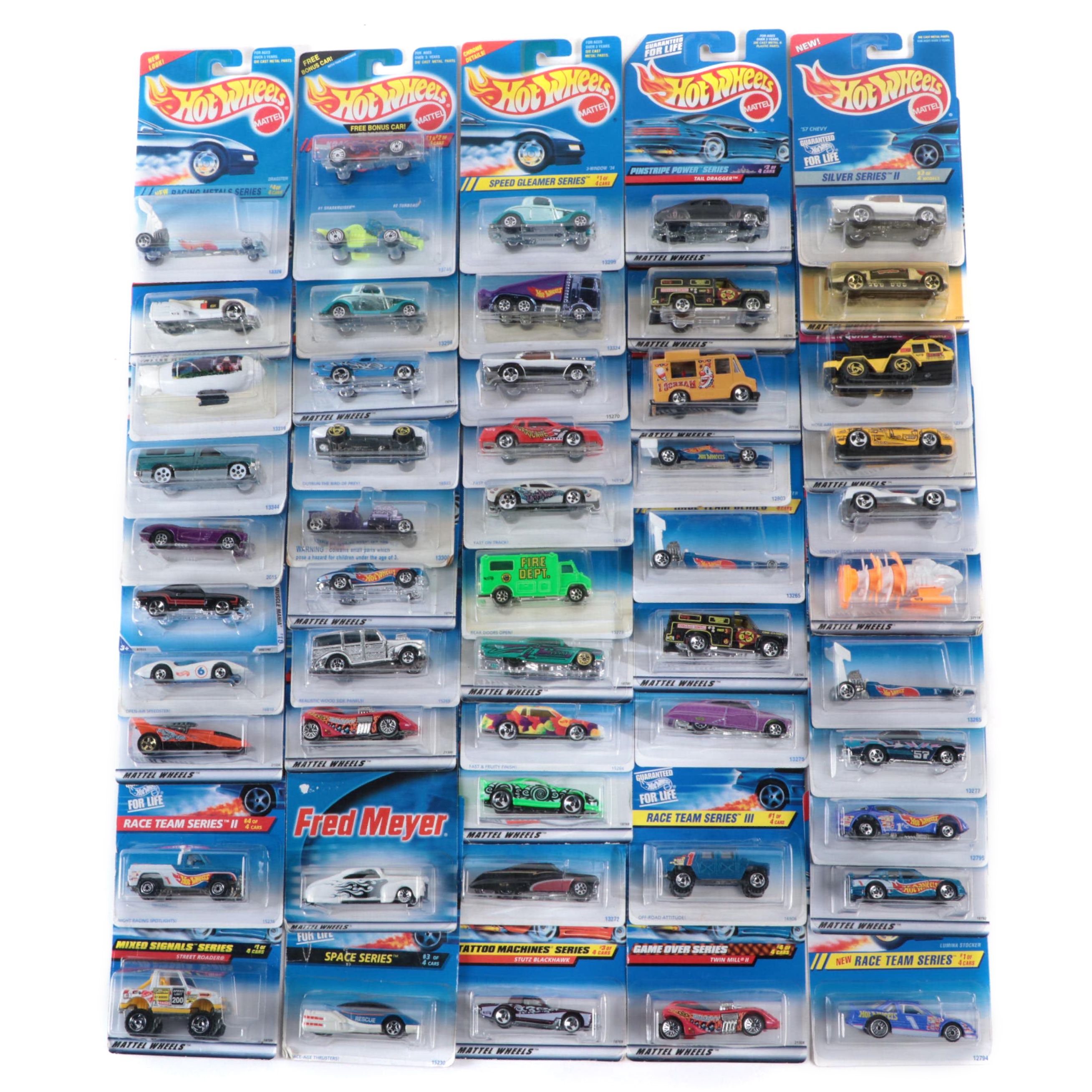 Hot Wheels Race Team, Game Over. Mixed Signals and More Toy Cars