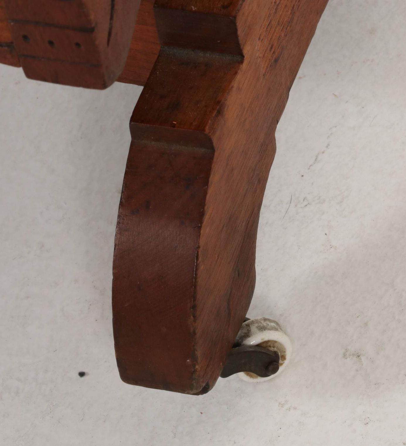 Victorian Walnut Platform Rocking Chair, Late 19th to Early 20th Century