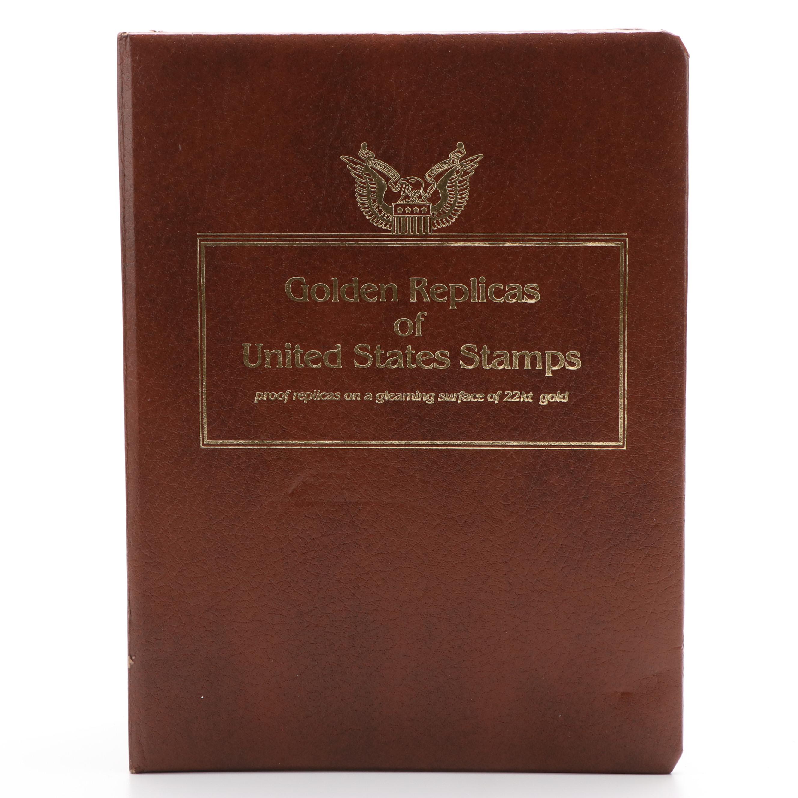 "Golden Replicas of United States Stamps"