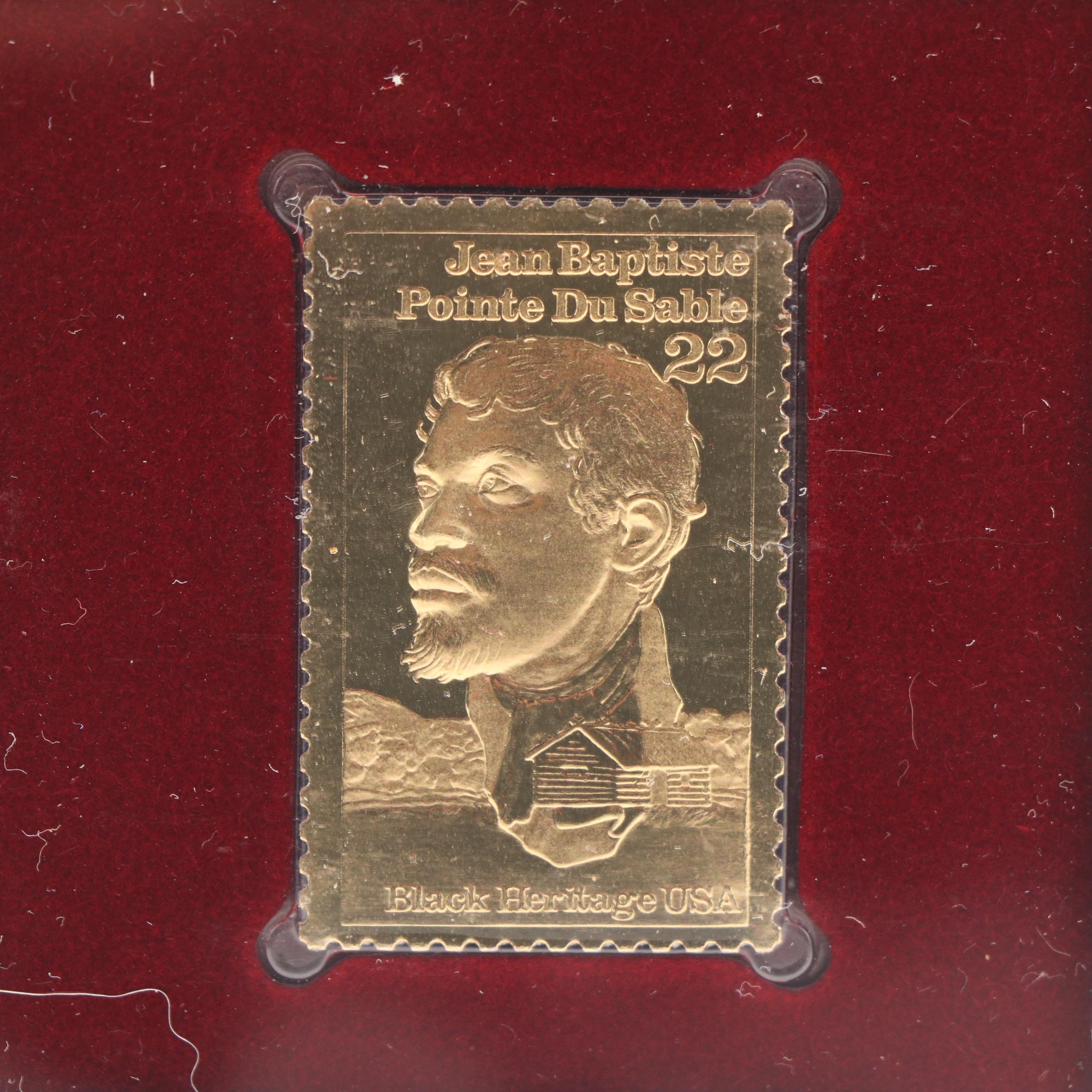 "Golden Replicas of United States Stamps"