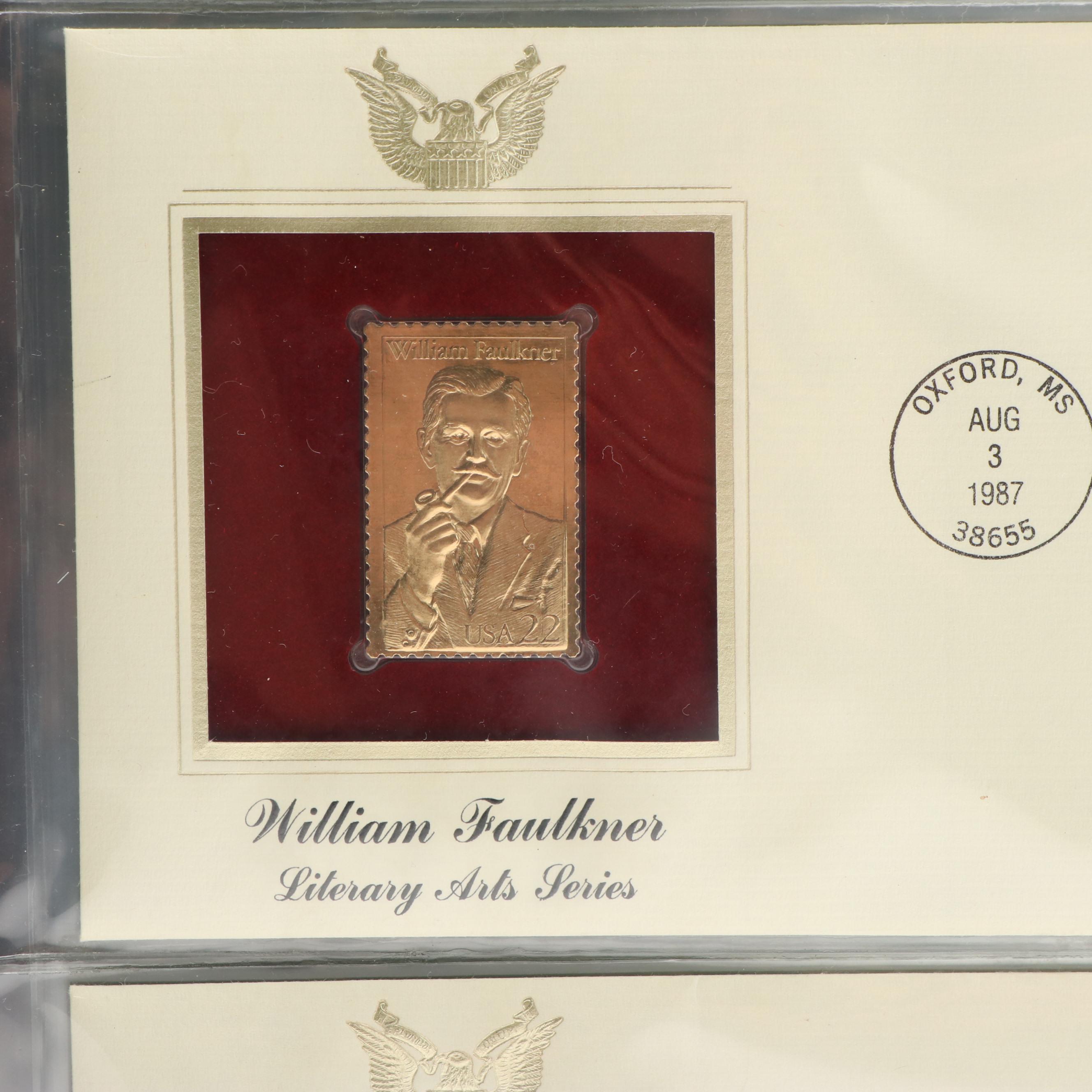 "Golden Replicas of United States Stamps"