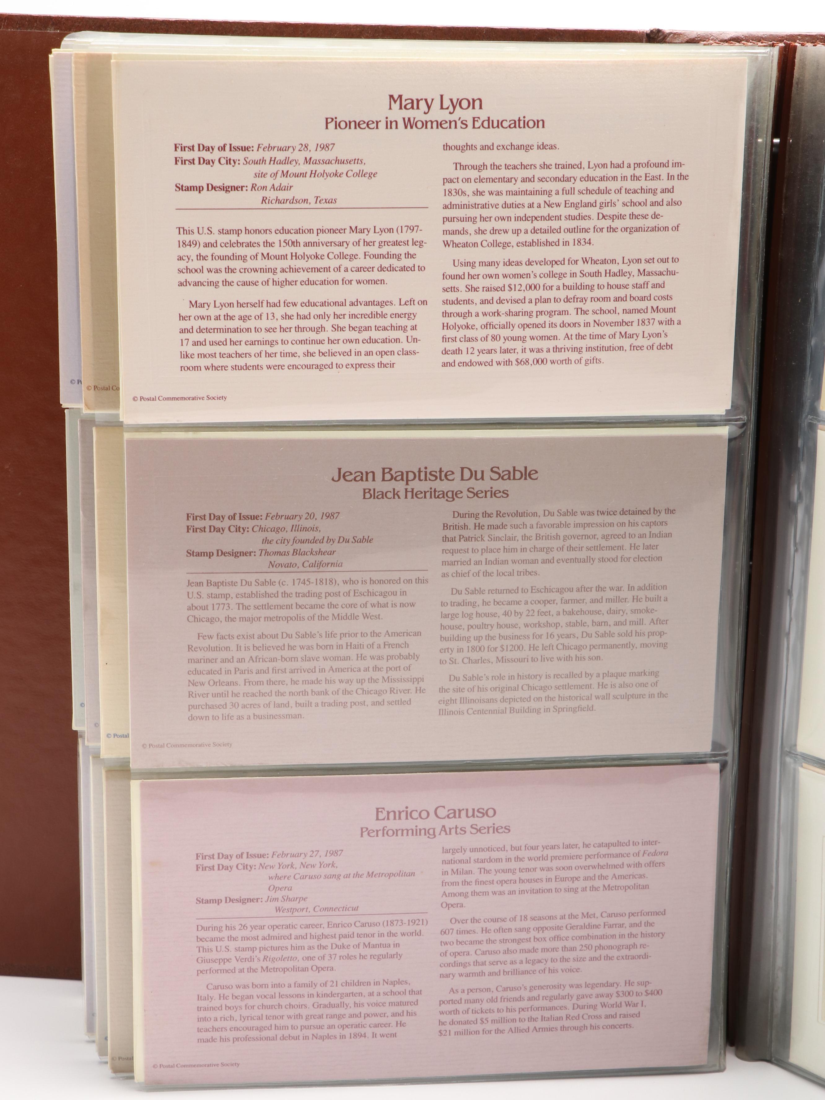 "Golden Replicas of United States Stamps"