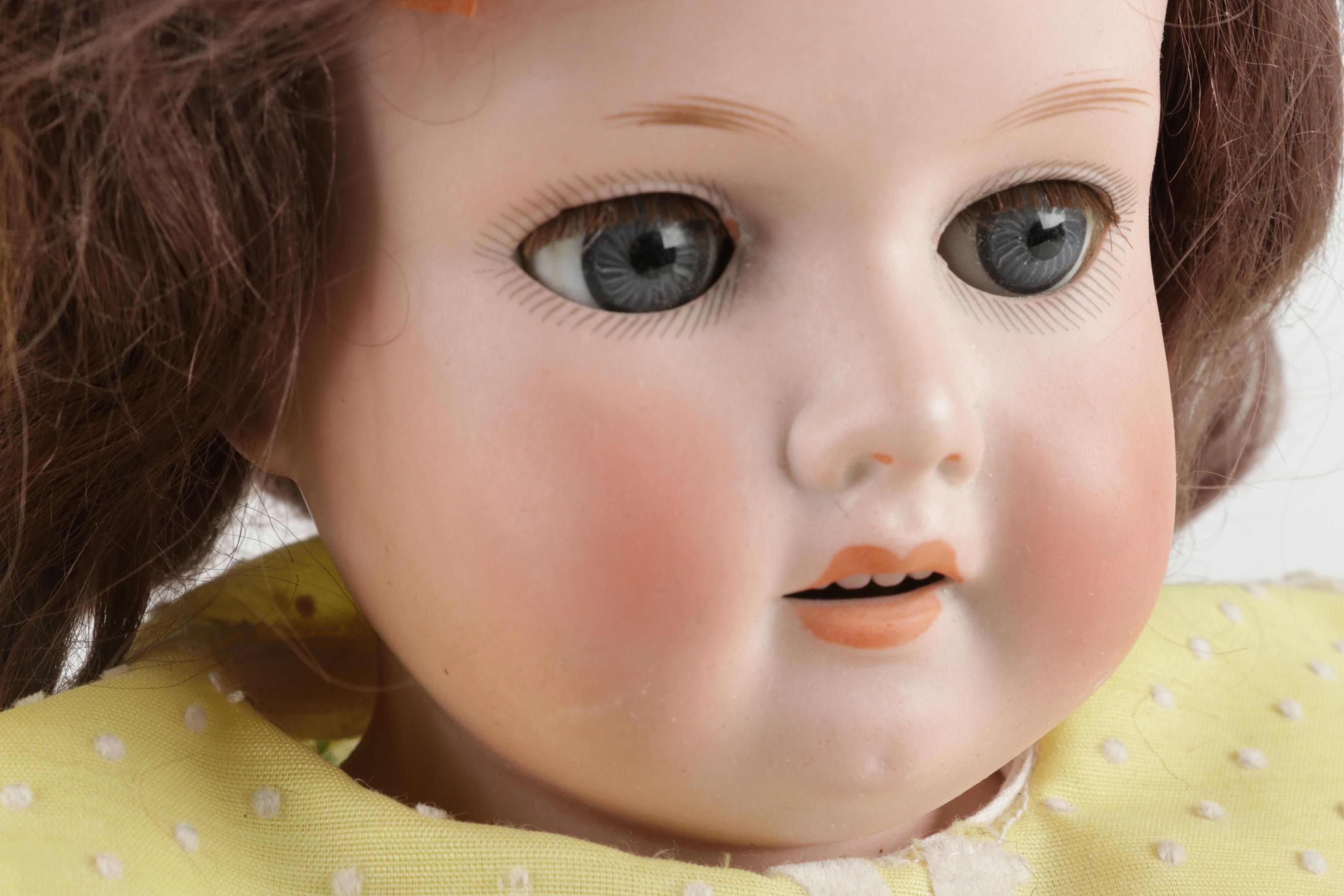 Armand Marseille Bisque and Composition Doll, Late 19th to Early 20th Century