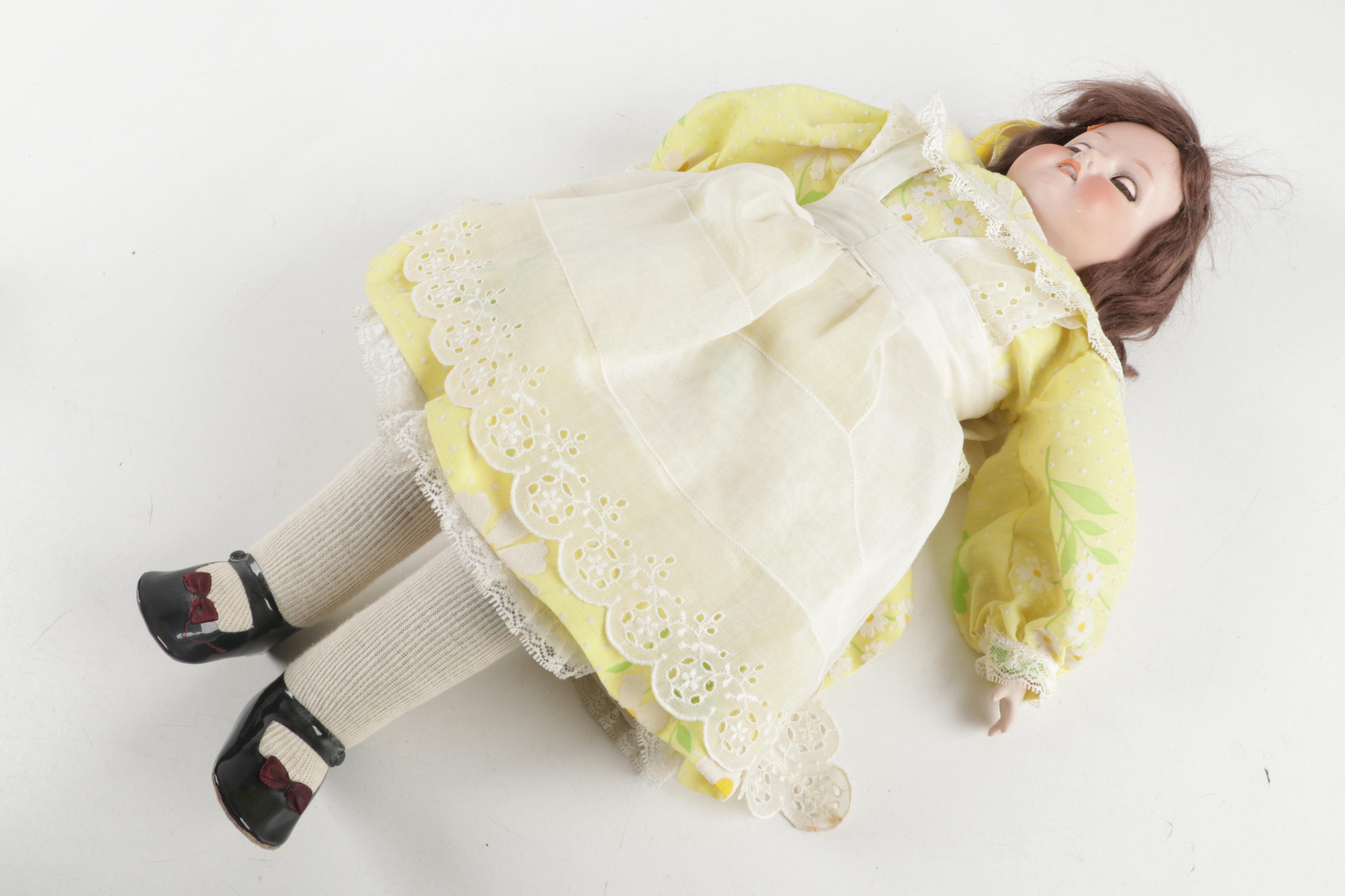 Armand Marseille Bisque and Composition Doll, Late 19th to Early 20th Century