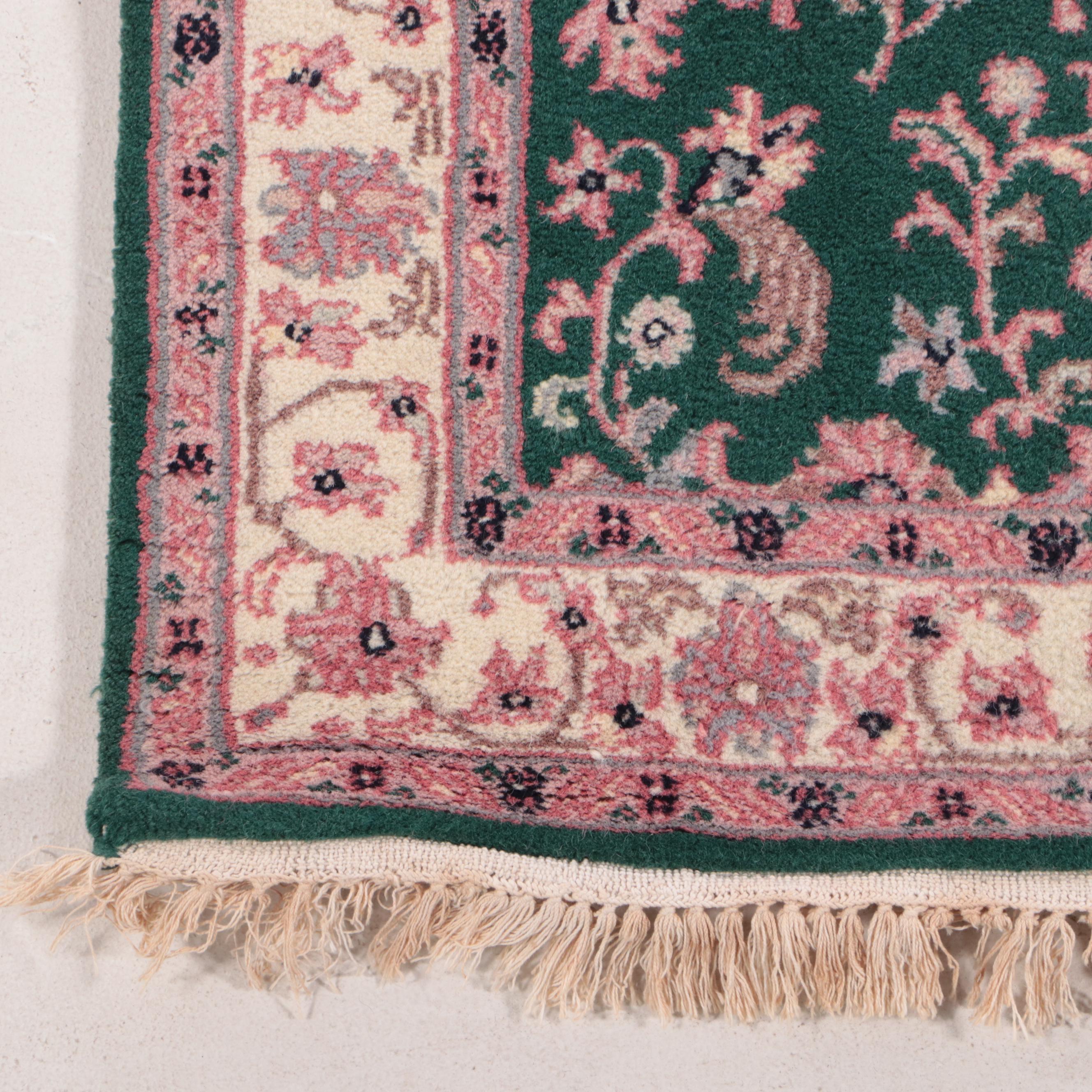 2'6 x 20'4 Hand-Knotted Indian Kashan Carpet Long Runner