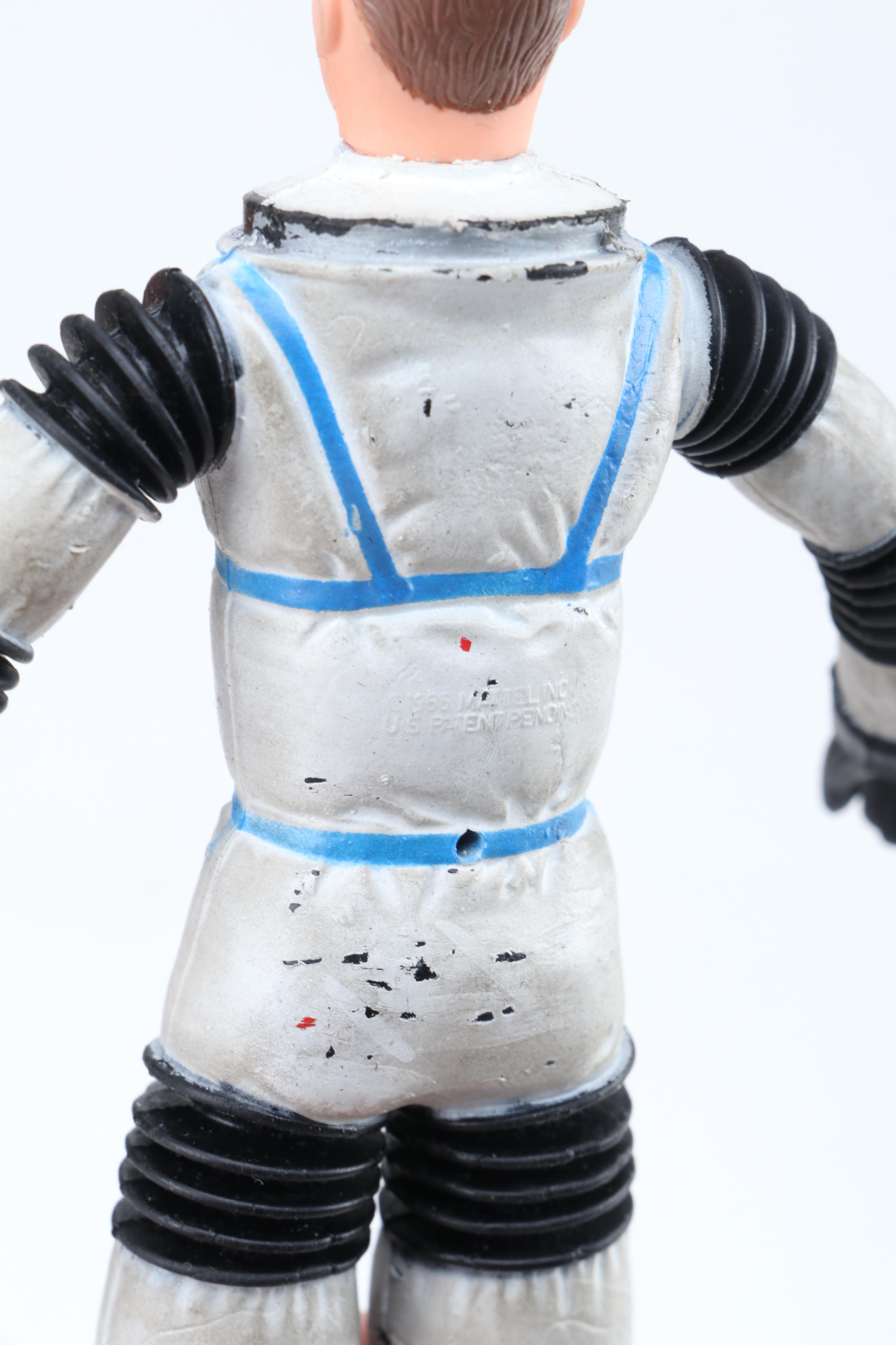 Mattel's Man In Space Action Figure, Space Bubble, and Uni-Tred Space Hauler