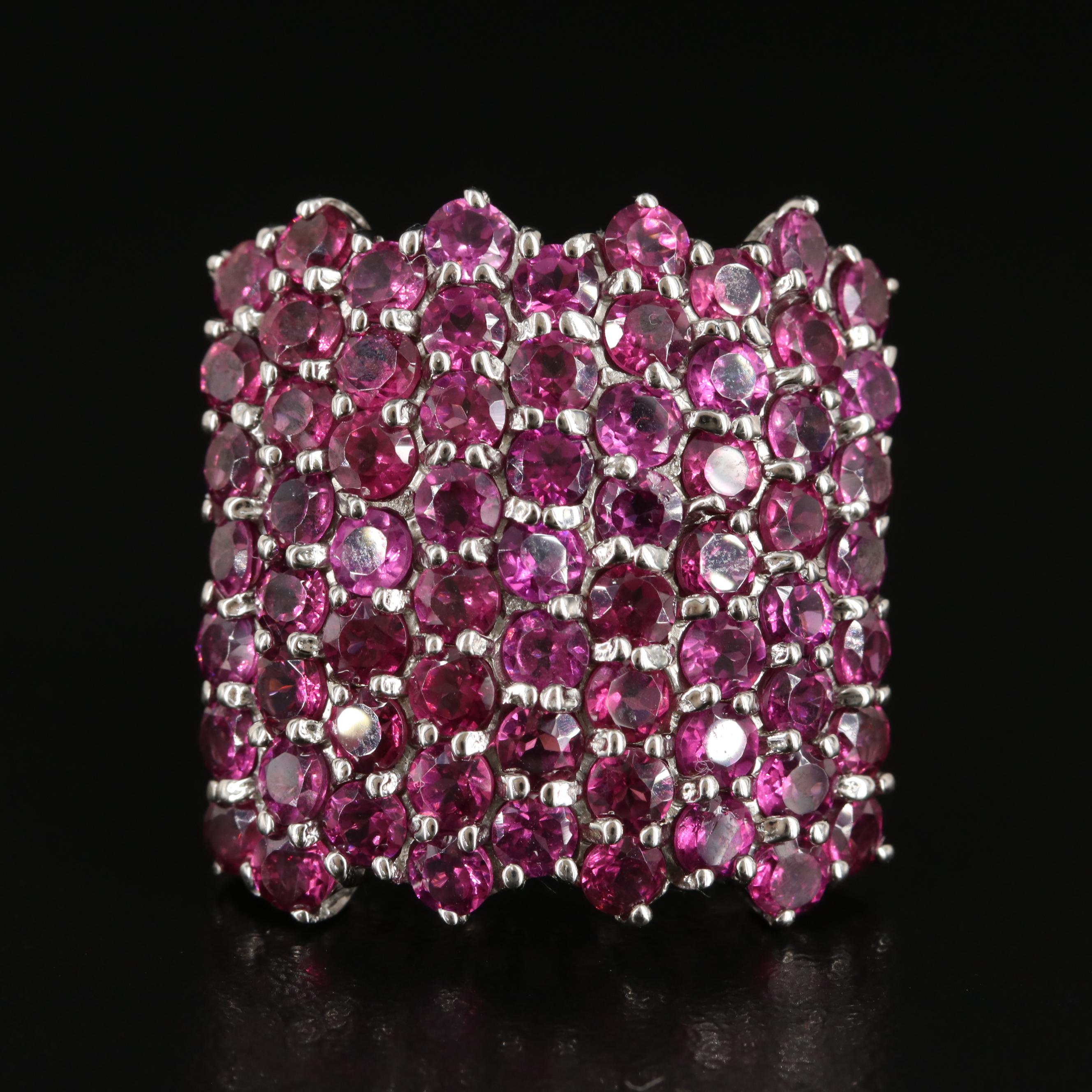 Sterling Garnet Ring