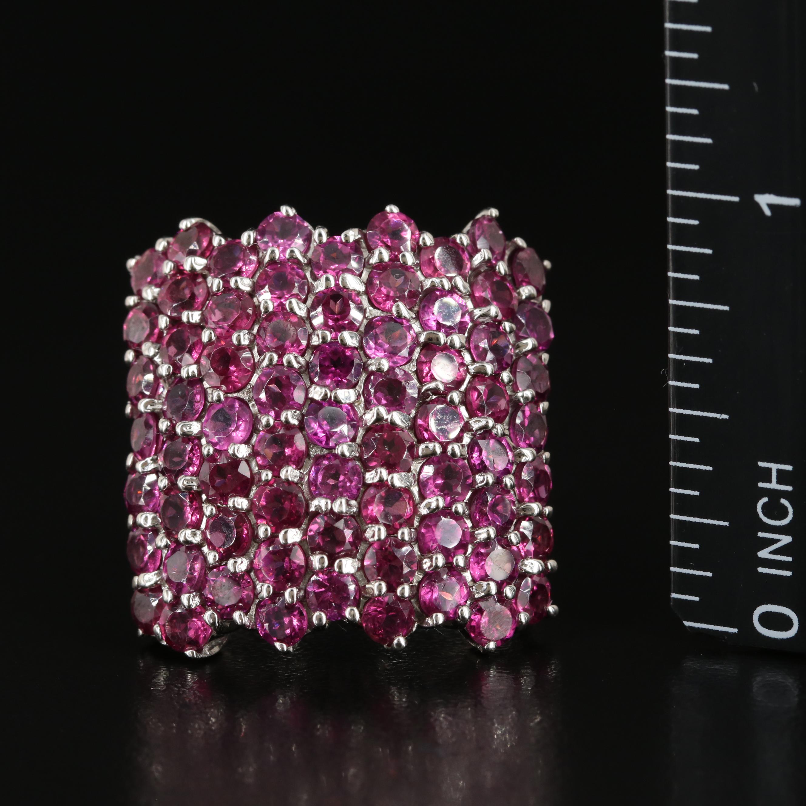 Sterling Garnet Ring