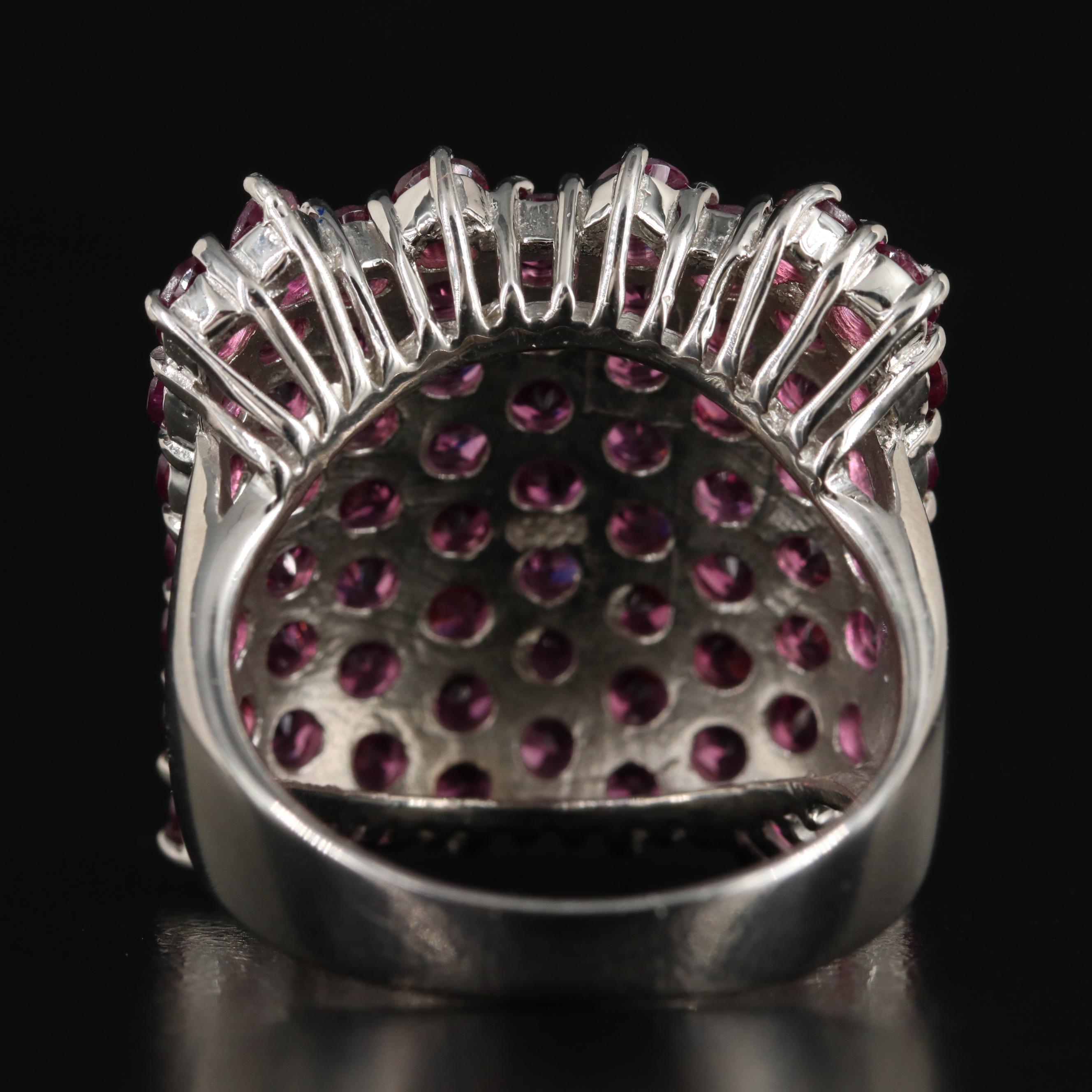 Sterling Garnet Ring