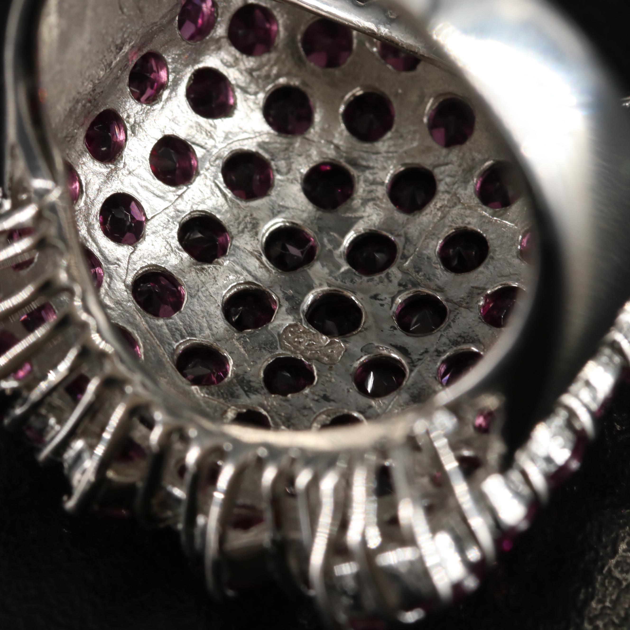 Sterling Garnet Ring