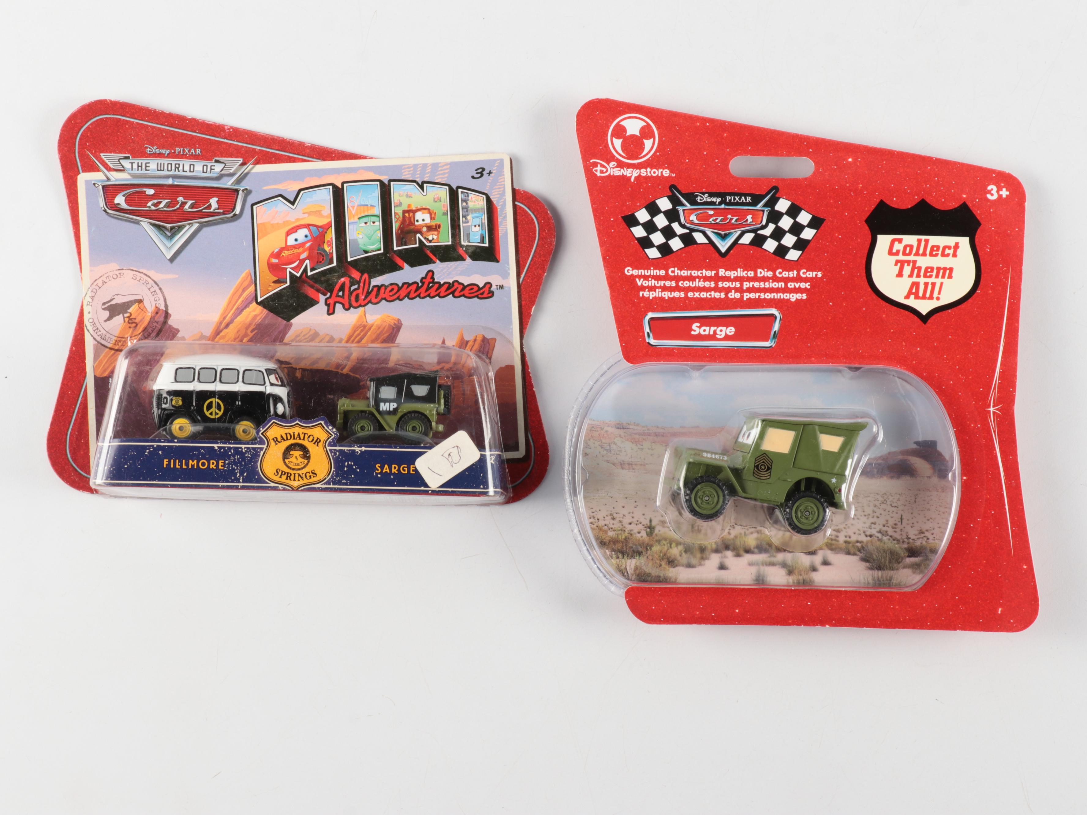 Disney Cars Lewis Hamilton, Carla Veloso, Lightning McQueen and More Toy Cars