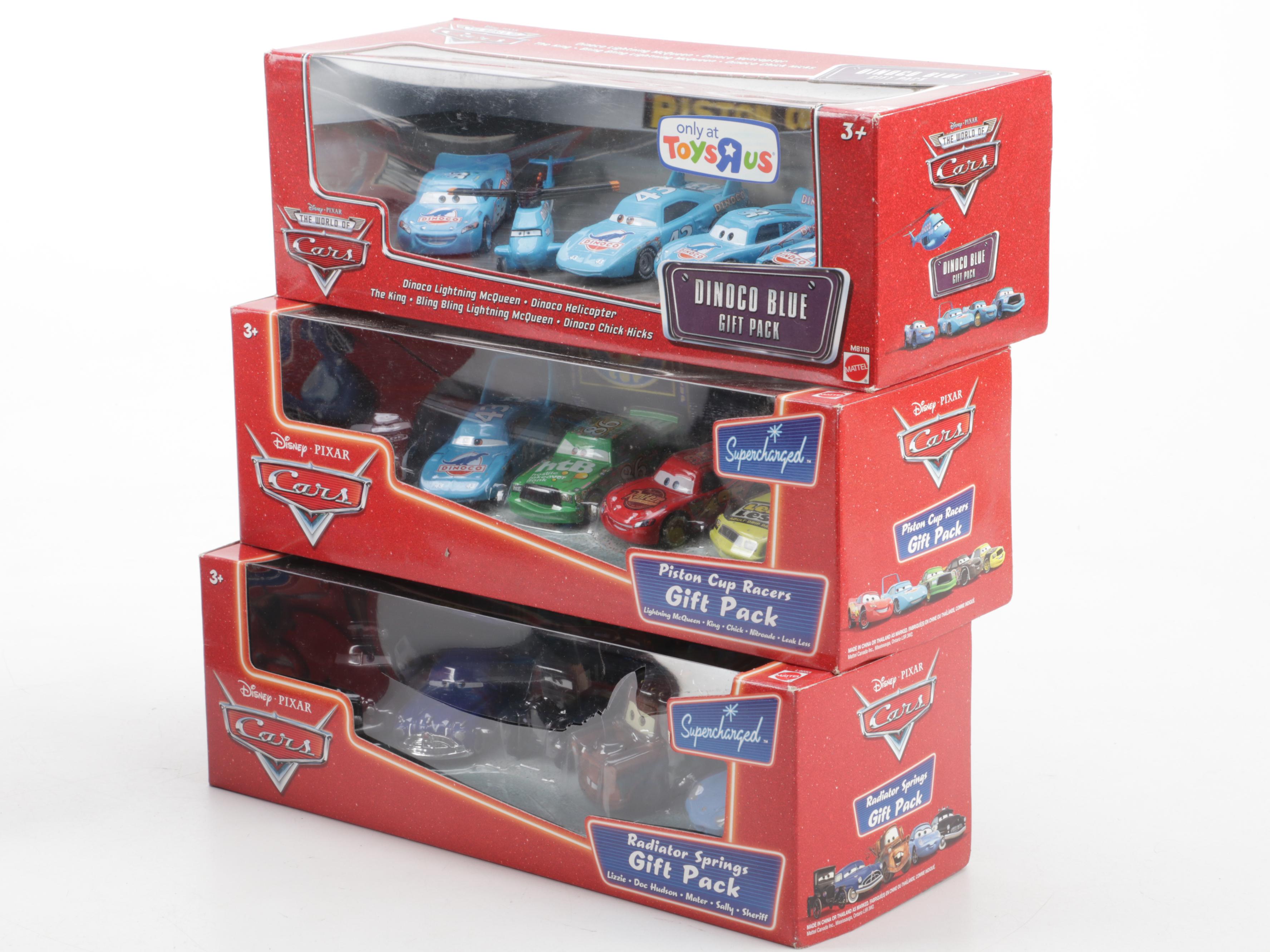 Disney Cars Tractor Tippin', Gray Hauler, Ferrari F430 and More Toy Cars