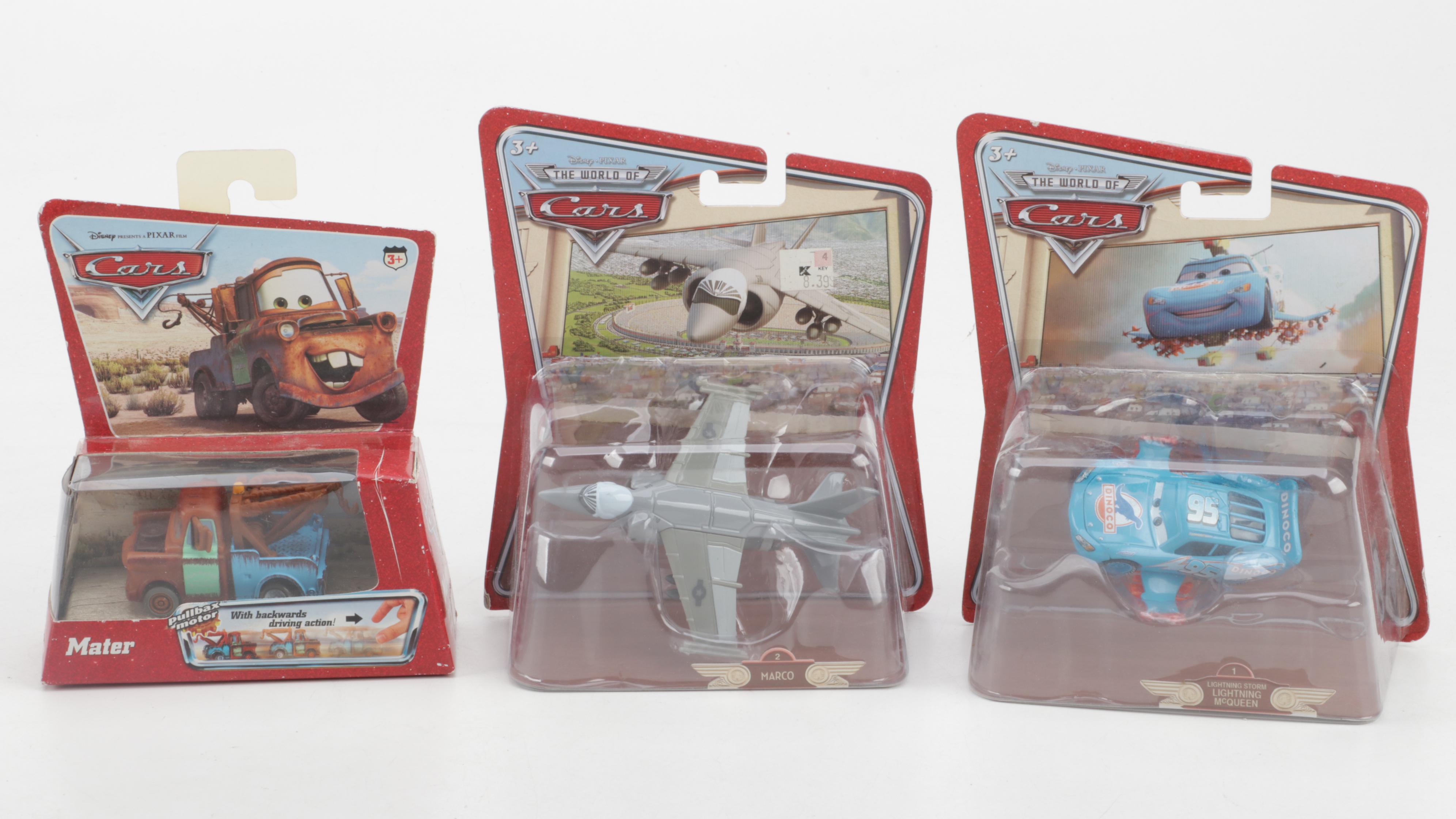 Disney Cars Tractor Tippin', Gray Hauler, Ferrari F430 and More Toy Cars