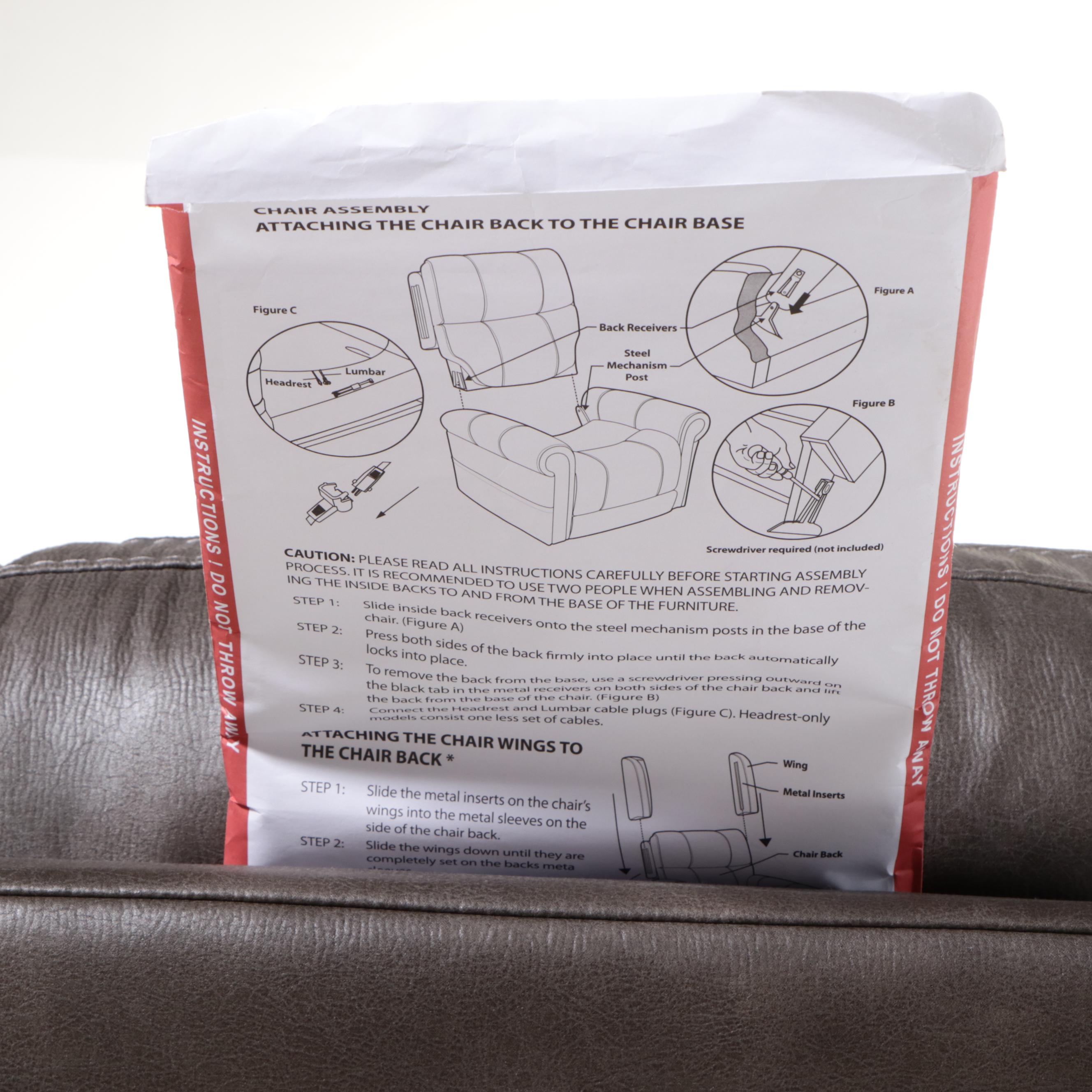 Pride Mobility Products "VivaLift" Upholstered Power-Lift Recliner