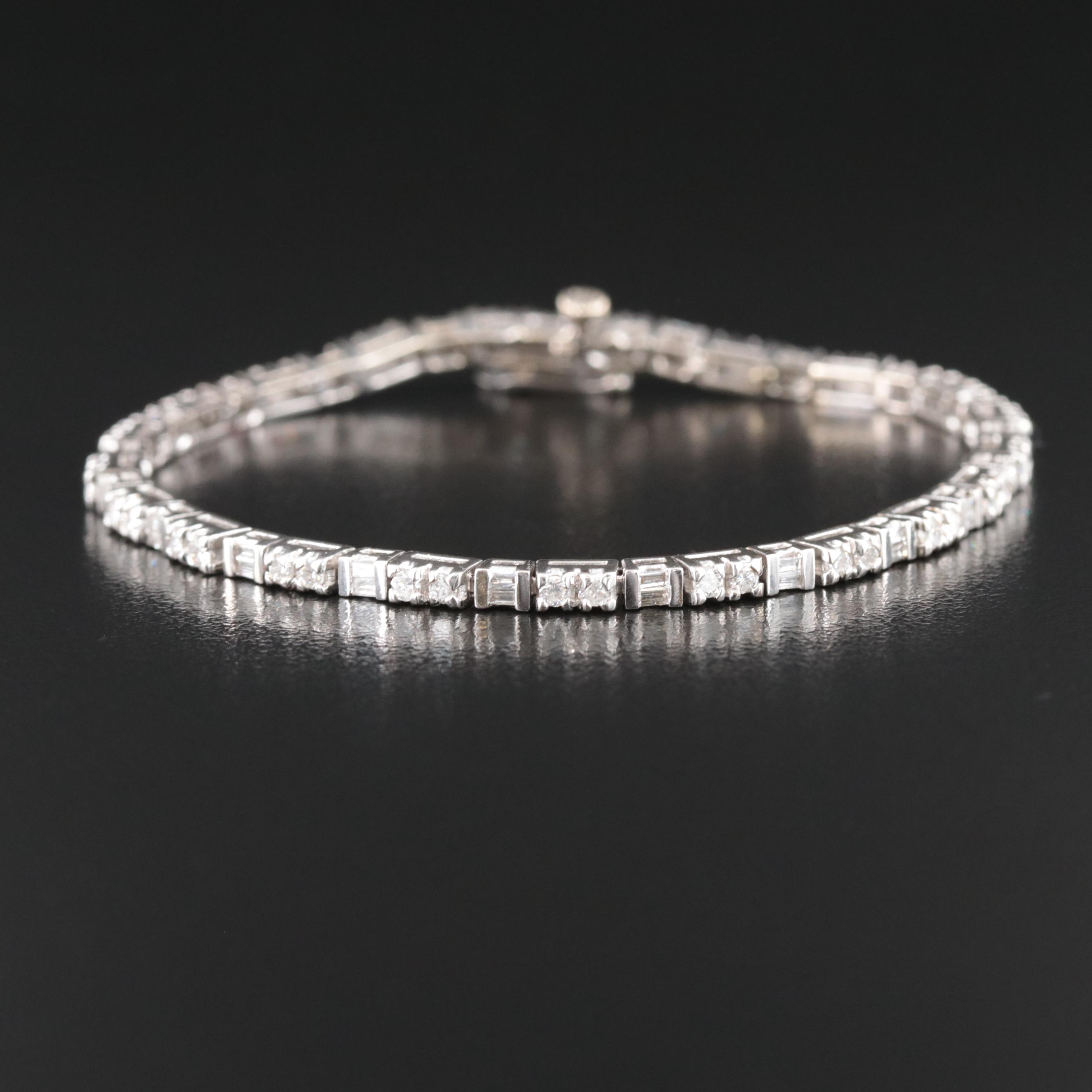 14K 1.54 CTW Diamond Bracelet