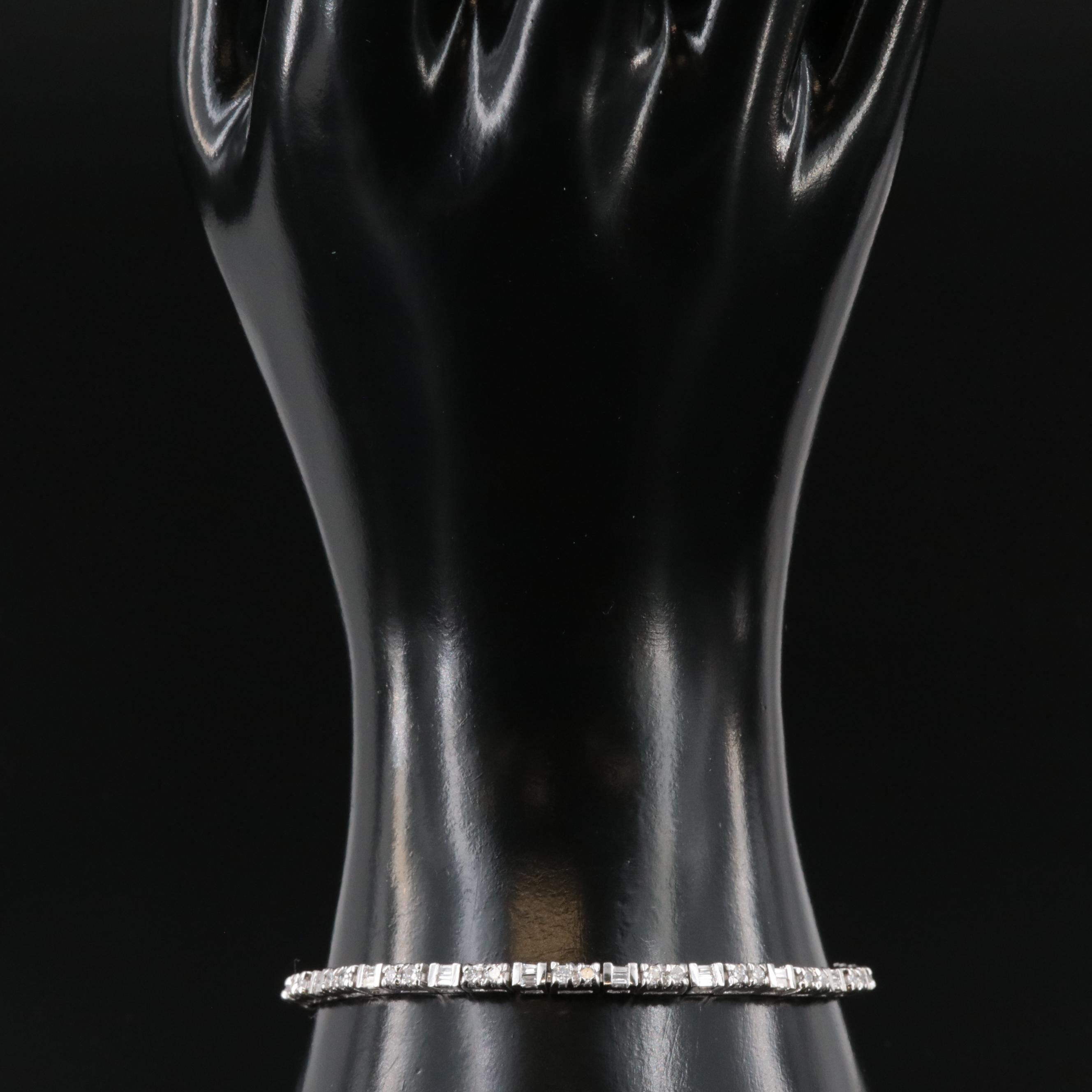 14K 1.54 CTW Diamond Bracelet