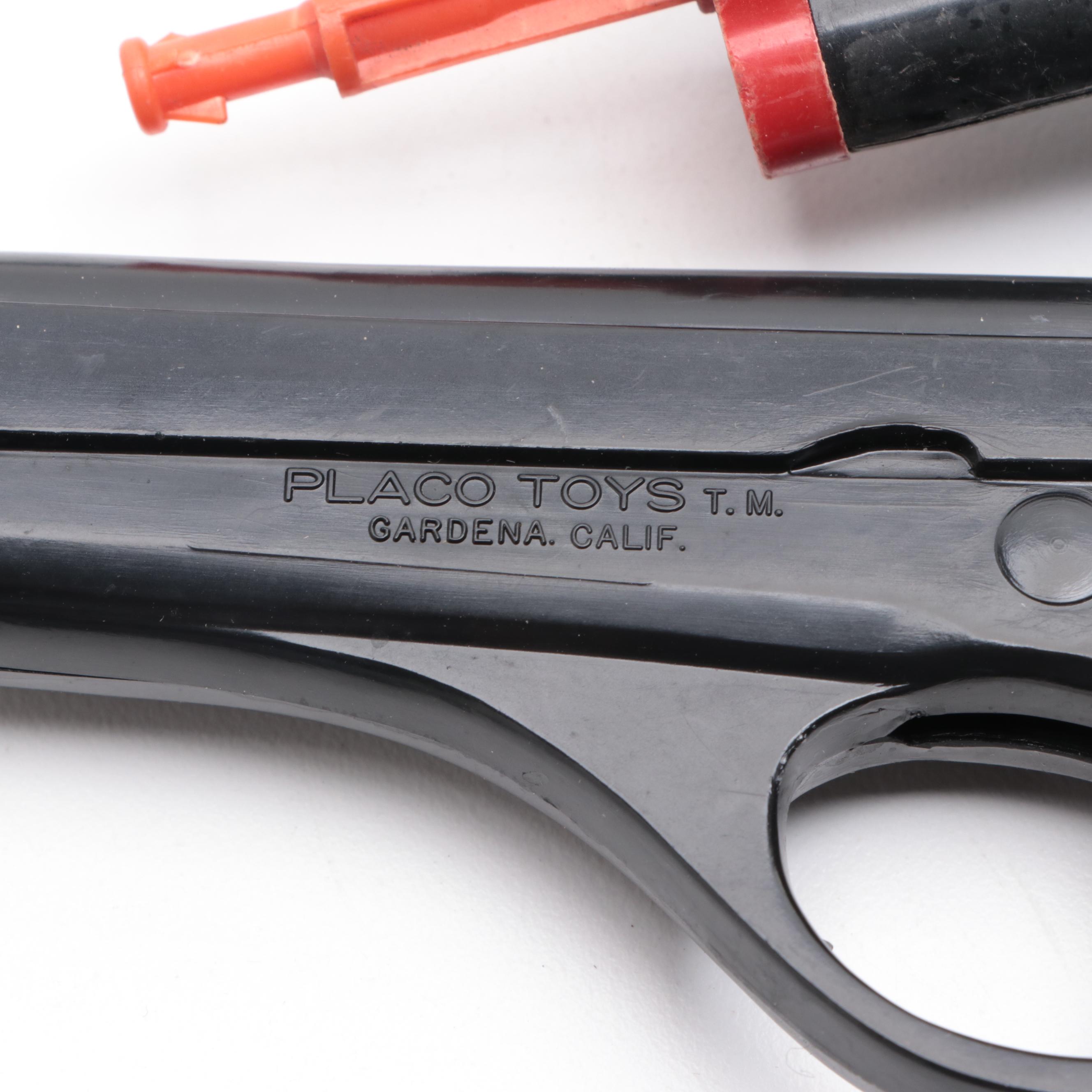 Placo, Ideal with Other Plastic Toy Guns, Soldiers, Knives and More