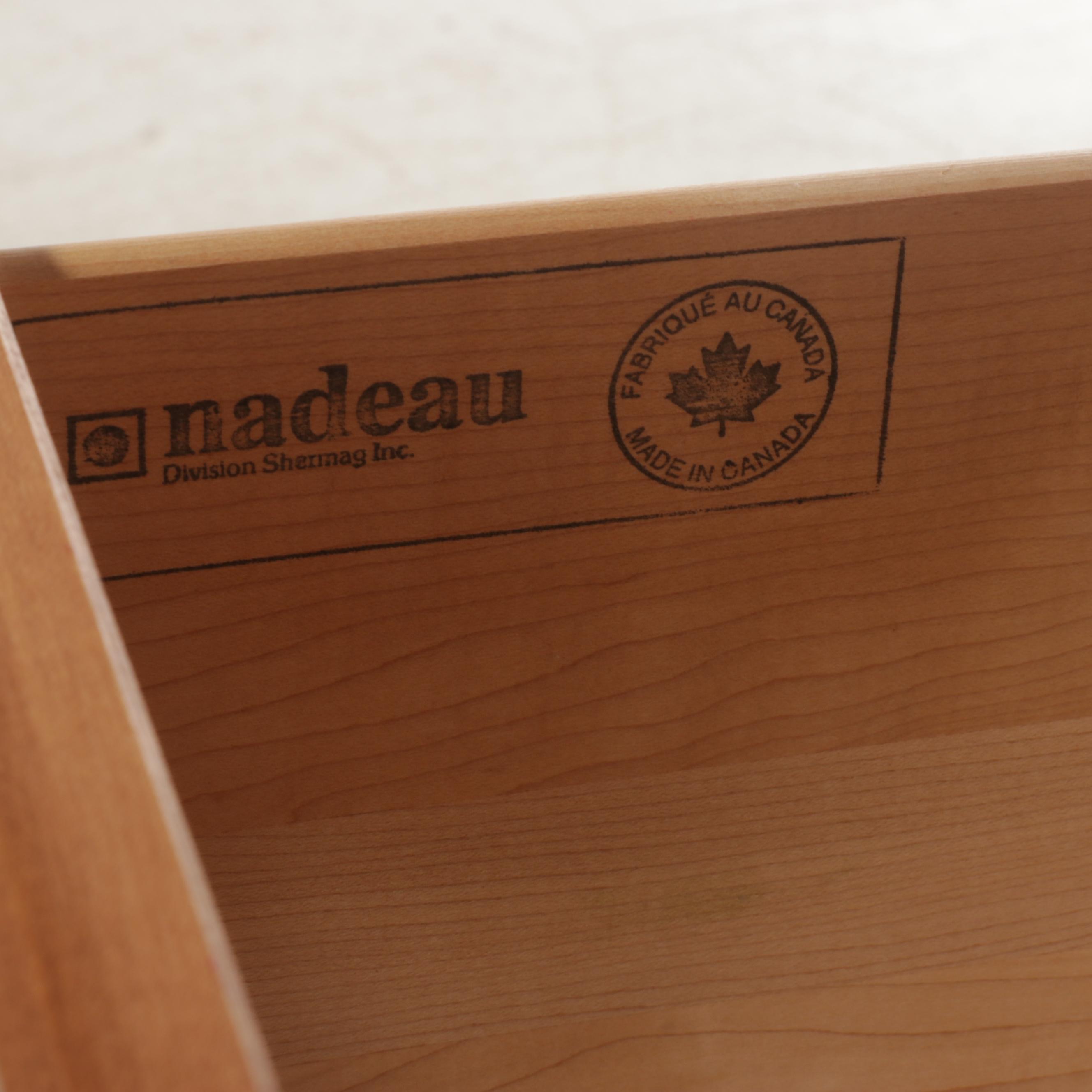 Nadeau Canada Shaker Style Maple Armoire