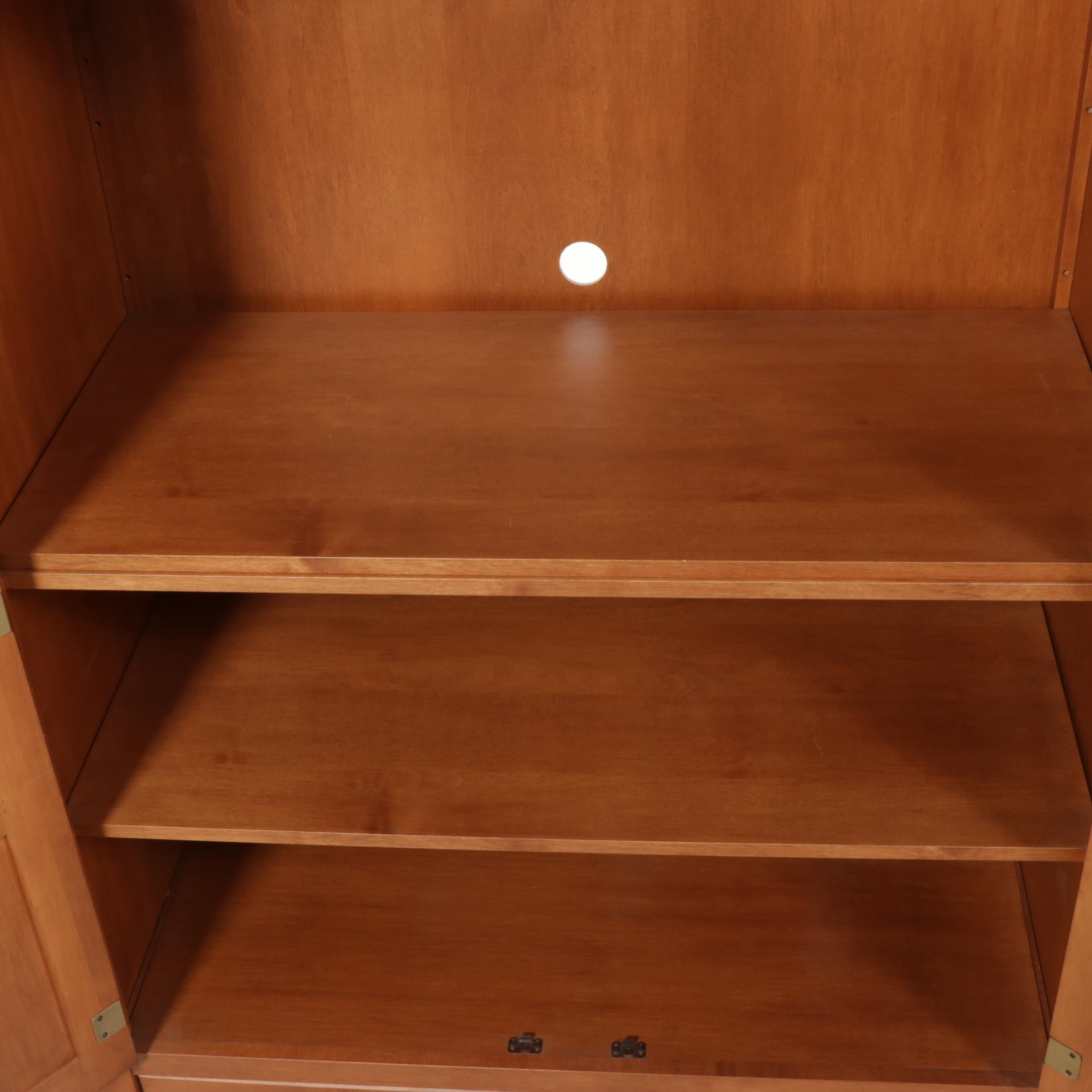 Nadeau Canada Shaker Style Maple Armoire