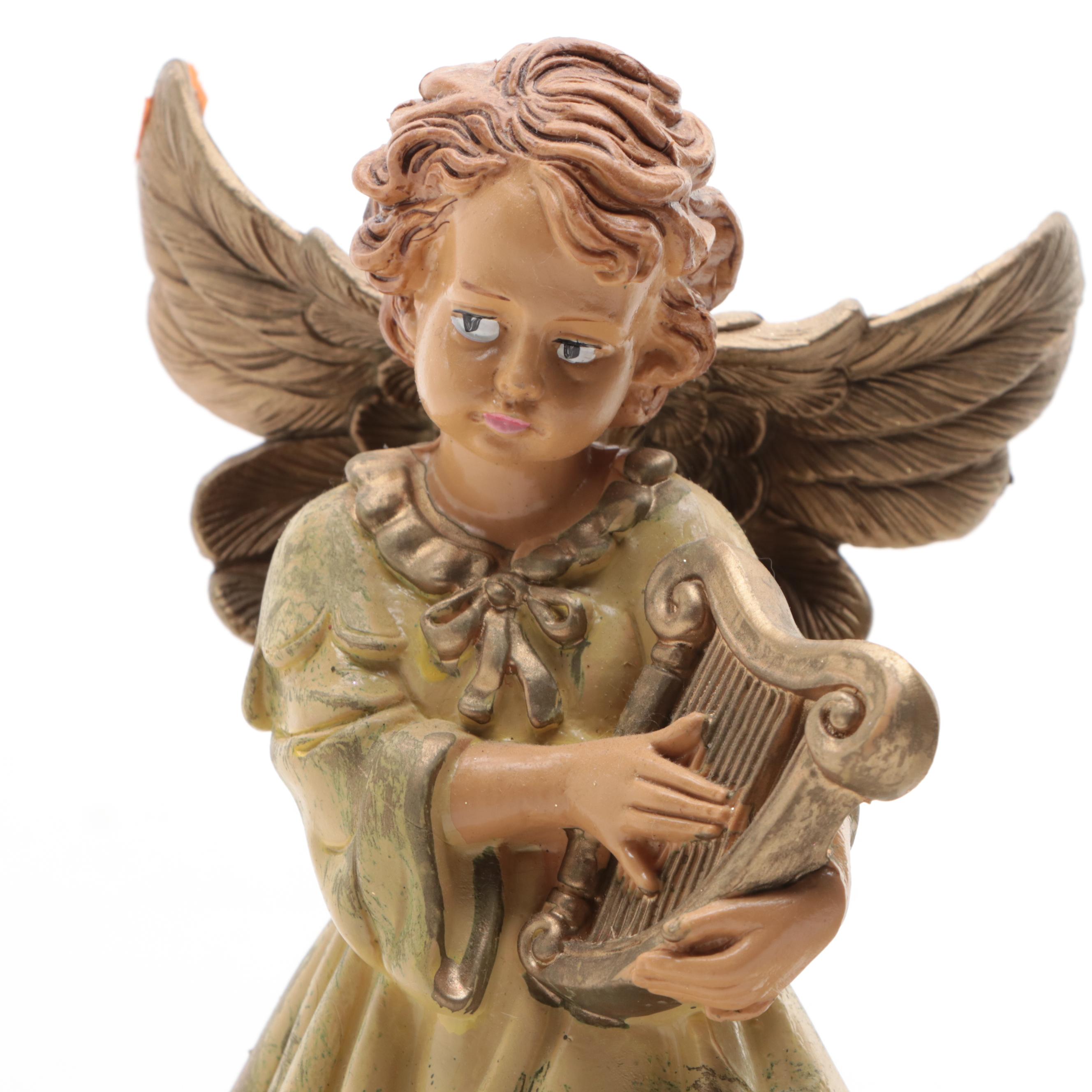 Italian Resin Angel Figurines
