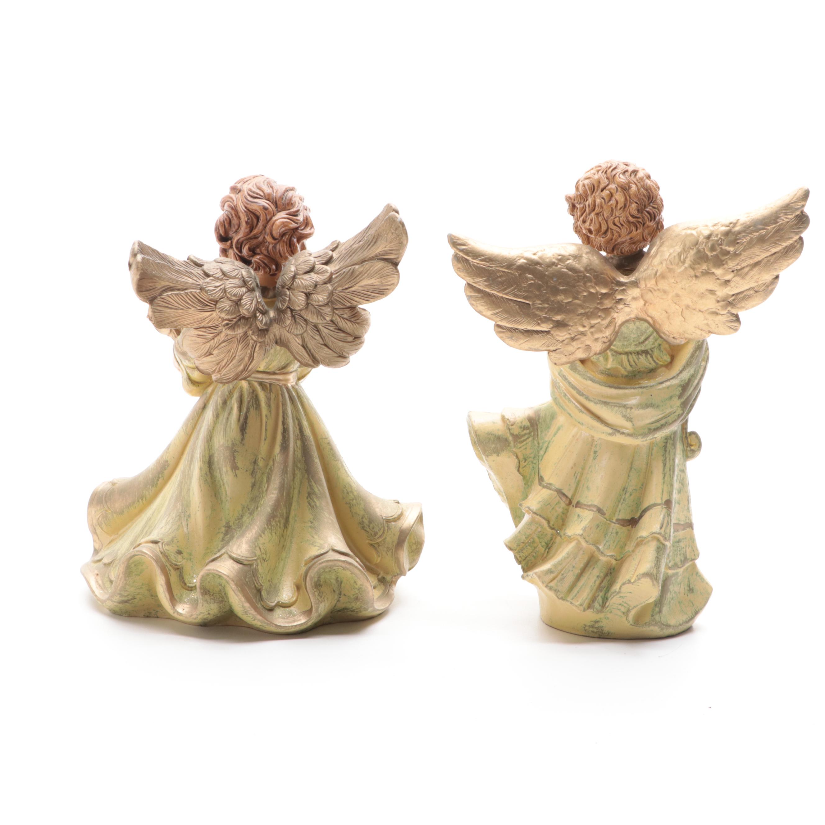Italian Resin Angel Figurines