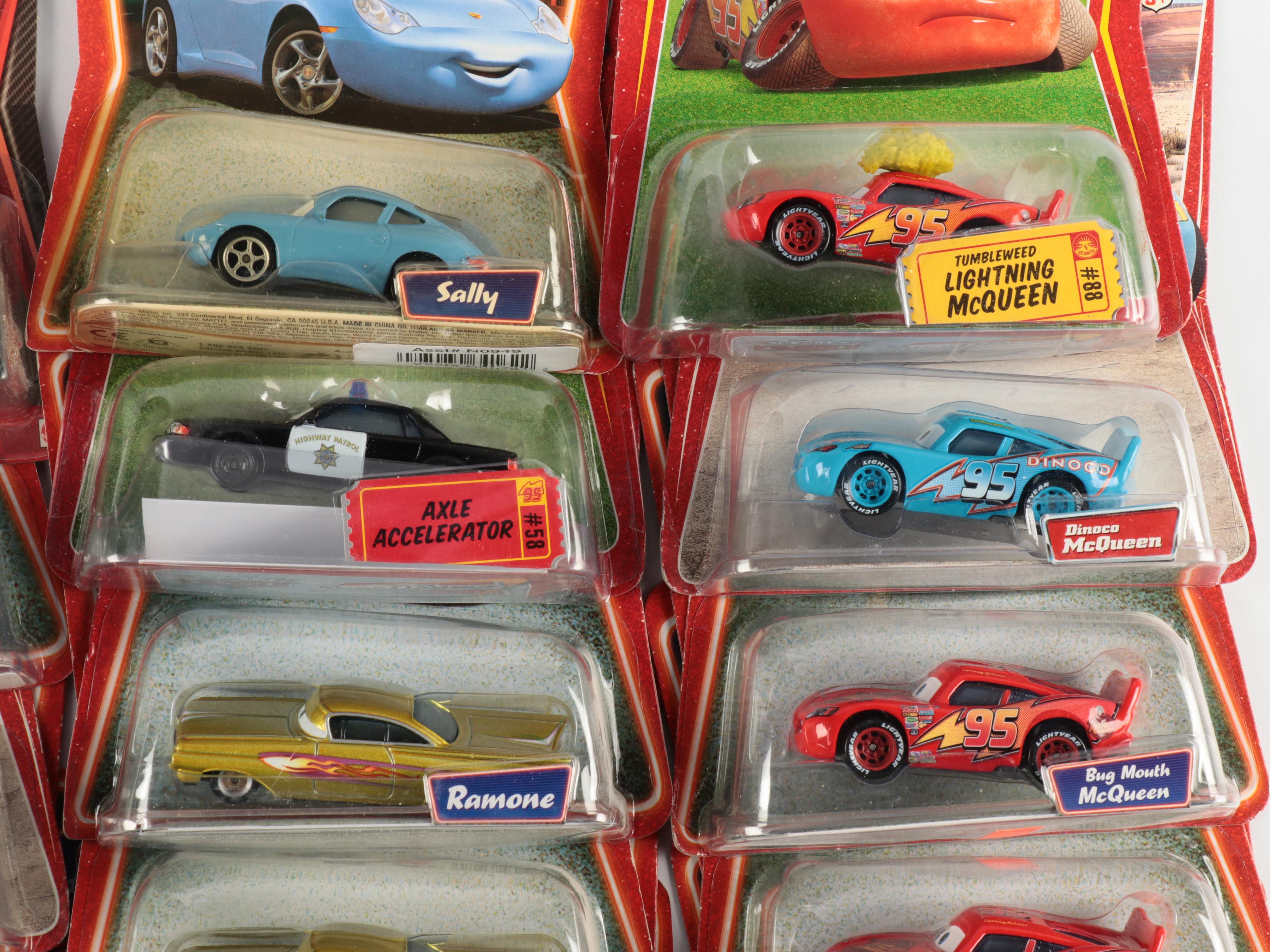 Disney Care Impound DJ, Nater, Ramone, Bug Mouth McQueen and More Toy Cars