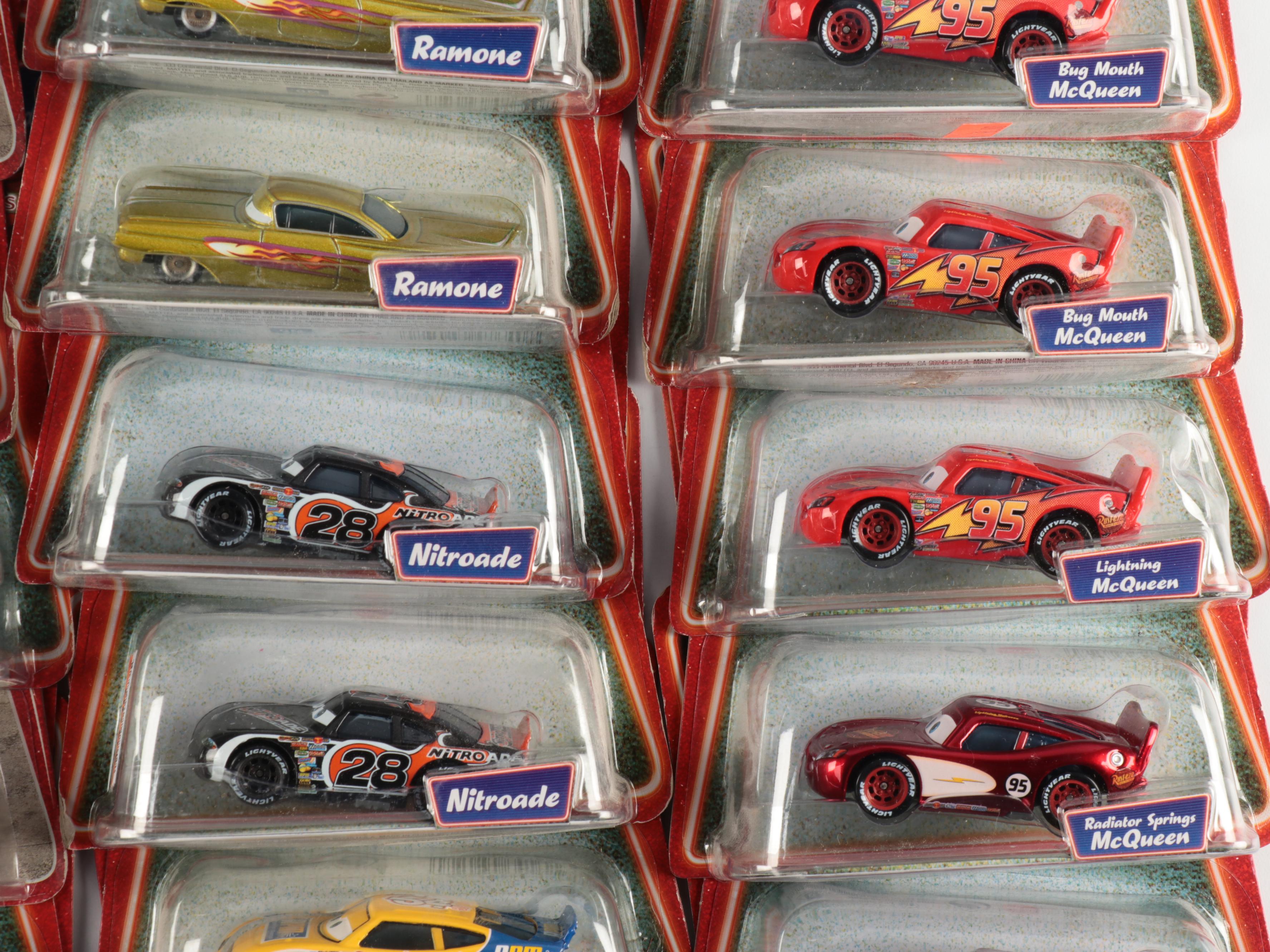 Disney Care Impound DJ, Nater, Ramone, Bug Mouth McQueen and More Toy Cars