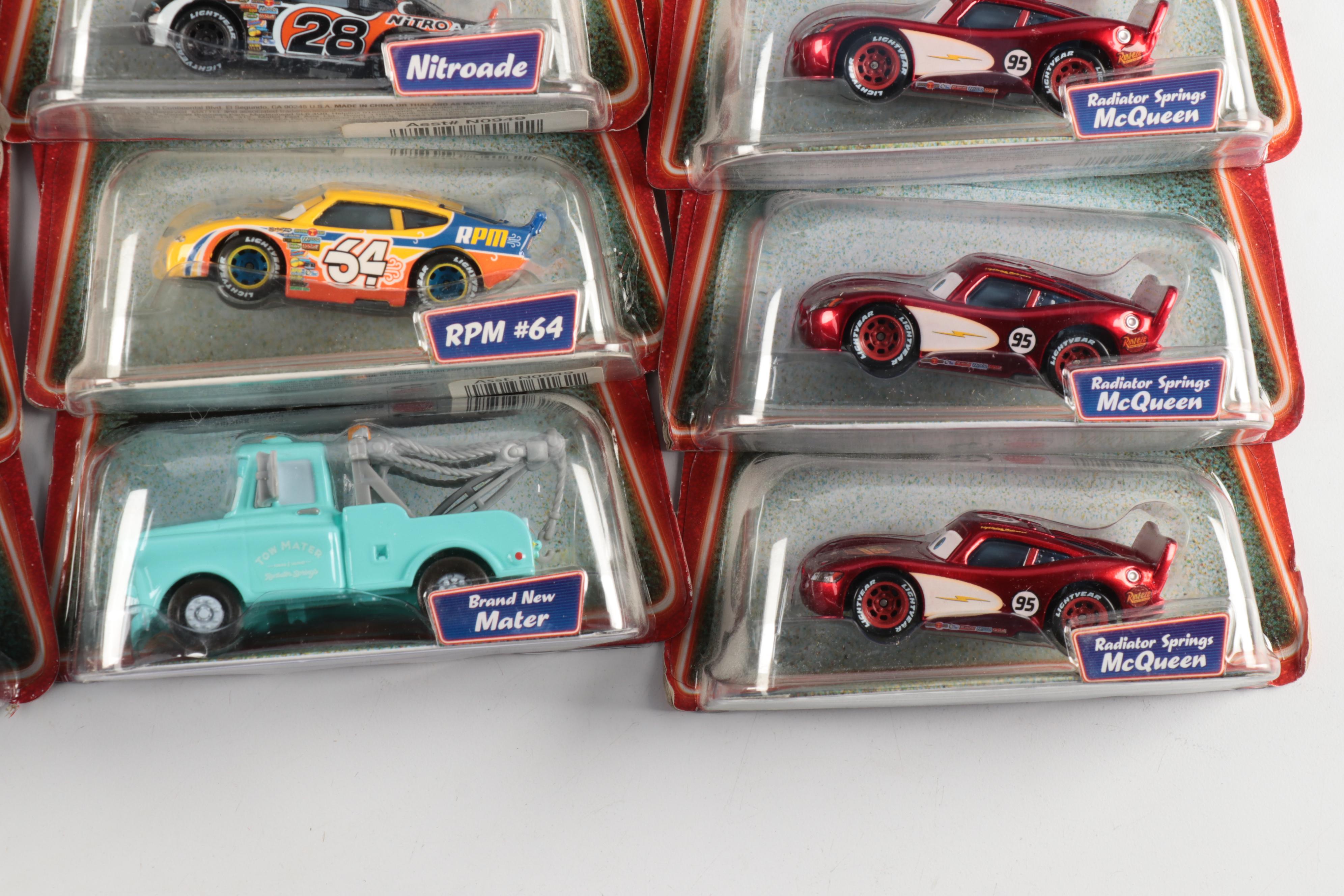 Disney Care Impound DJ, Nater, Ramone, Bug Mouth McQueen and More Toy Cars