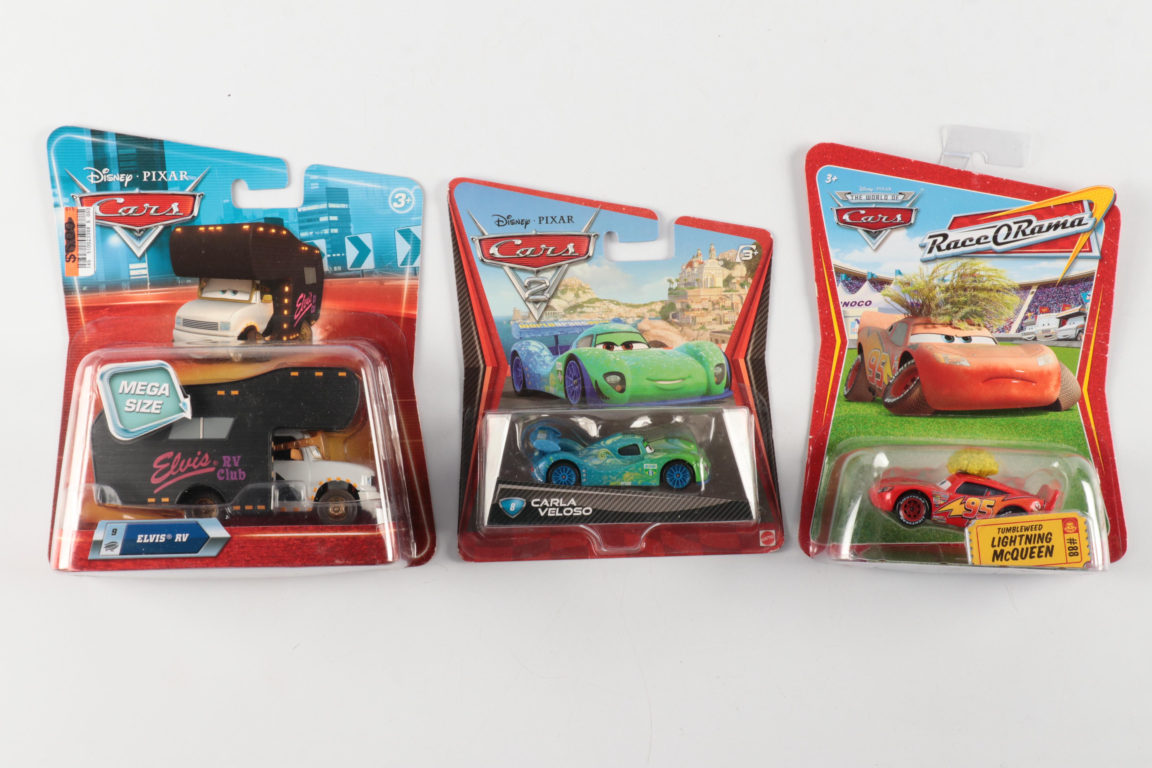 Disney Care Impound DJ, Nater, Ramone, Bug Mouth McQueen and More Toy Cars